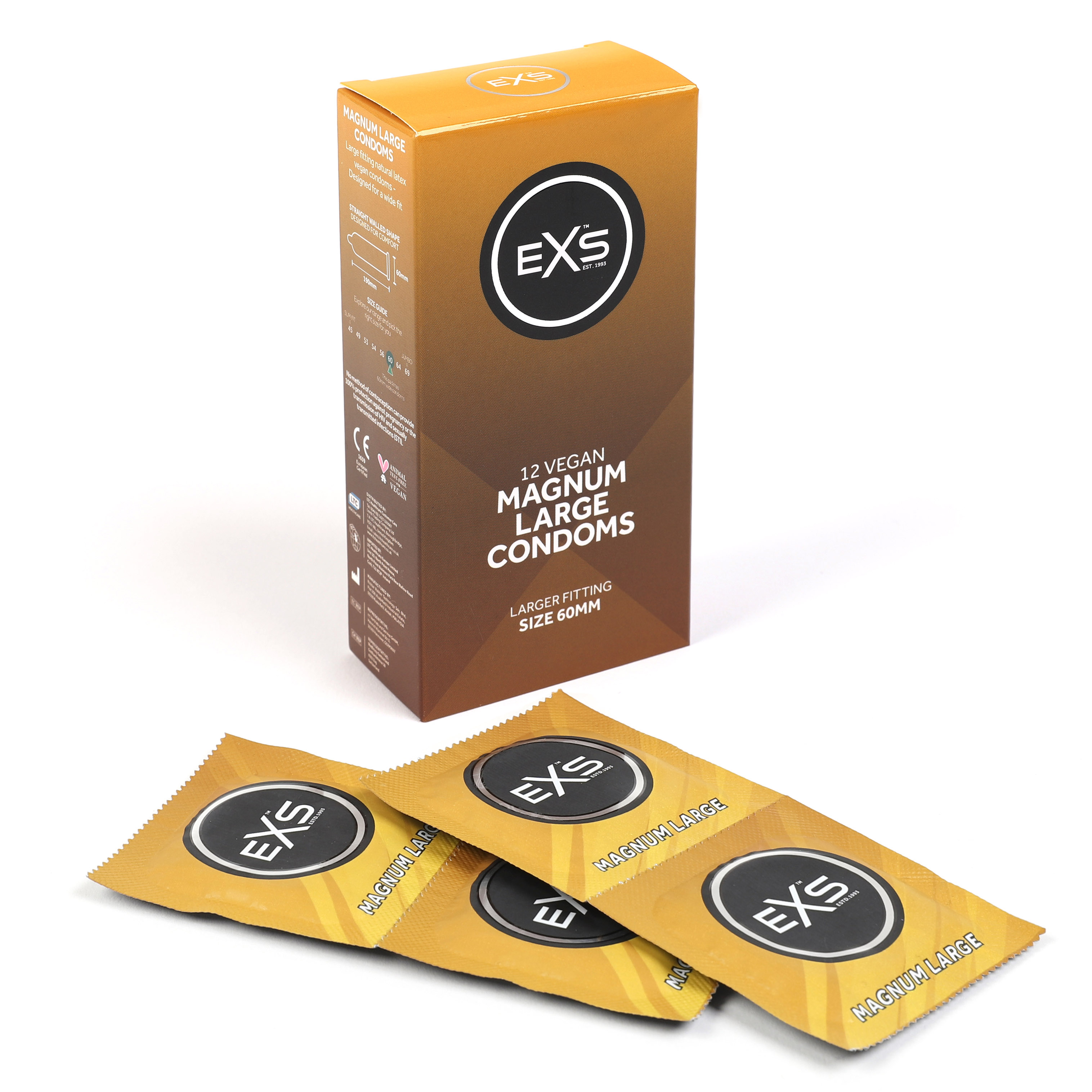 EXS Magnum 60mm condoms (12pcs)