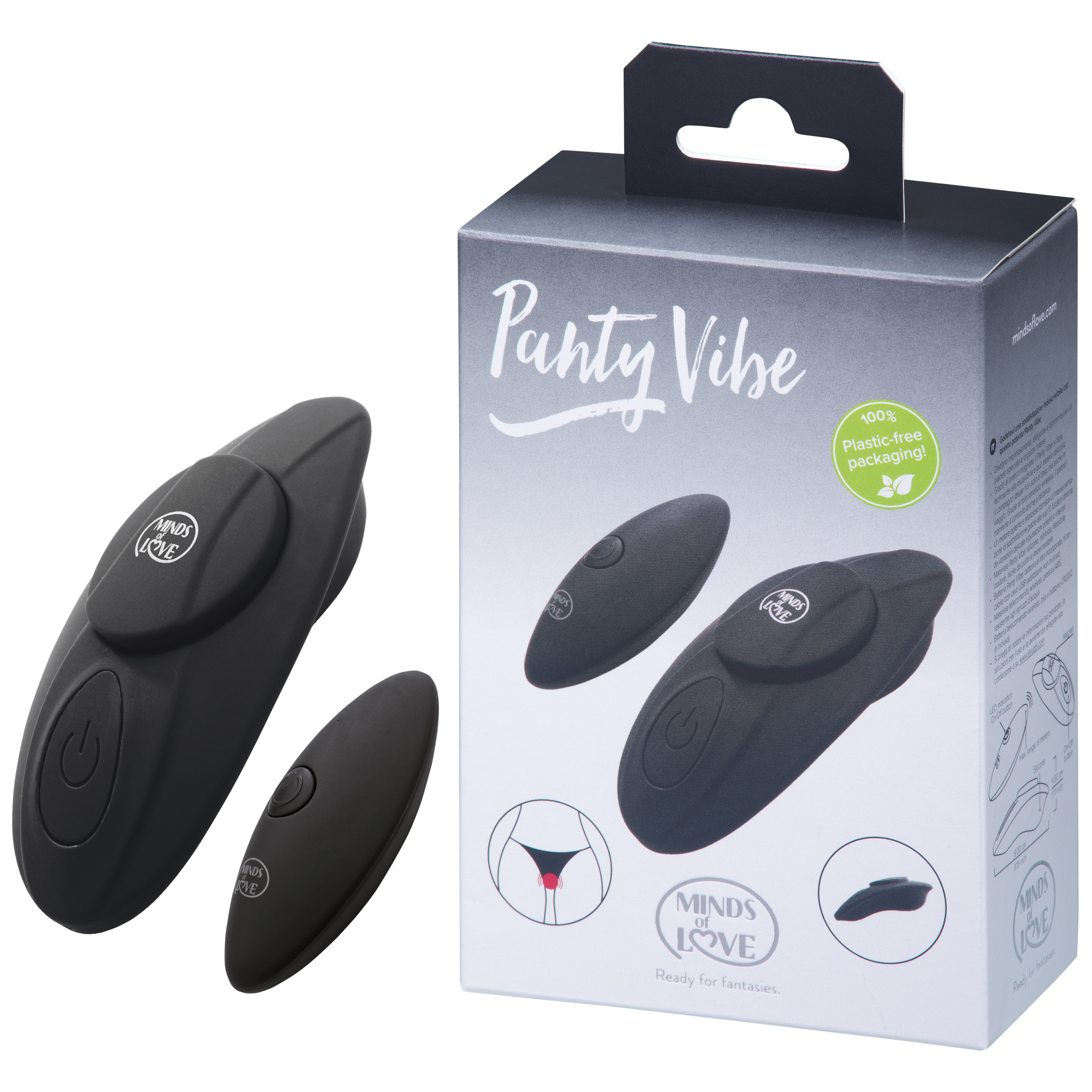 MINDS of LOVE Panty Vibe schwarz MINDS of LOVE Panty Vibe schwarz