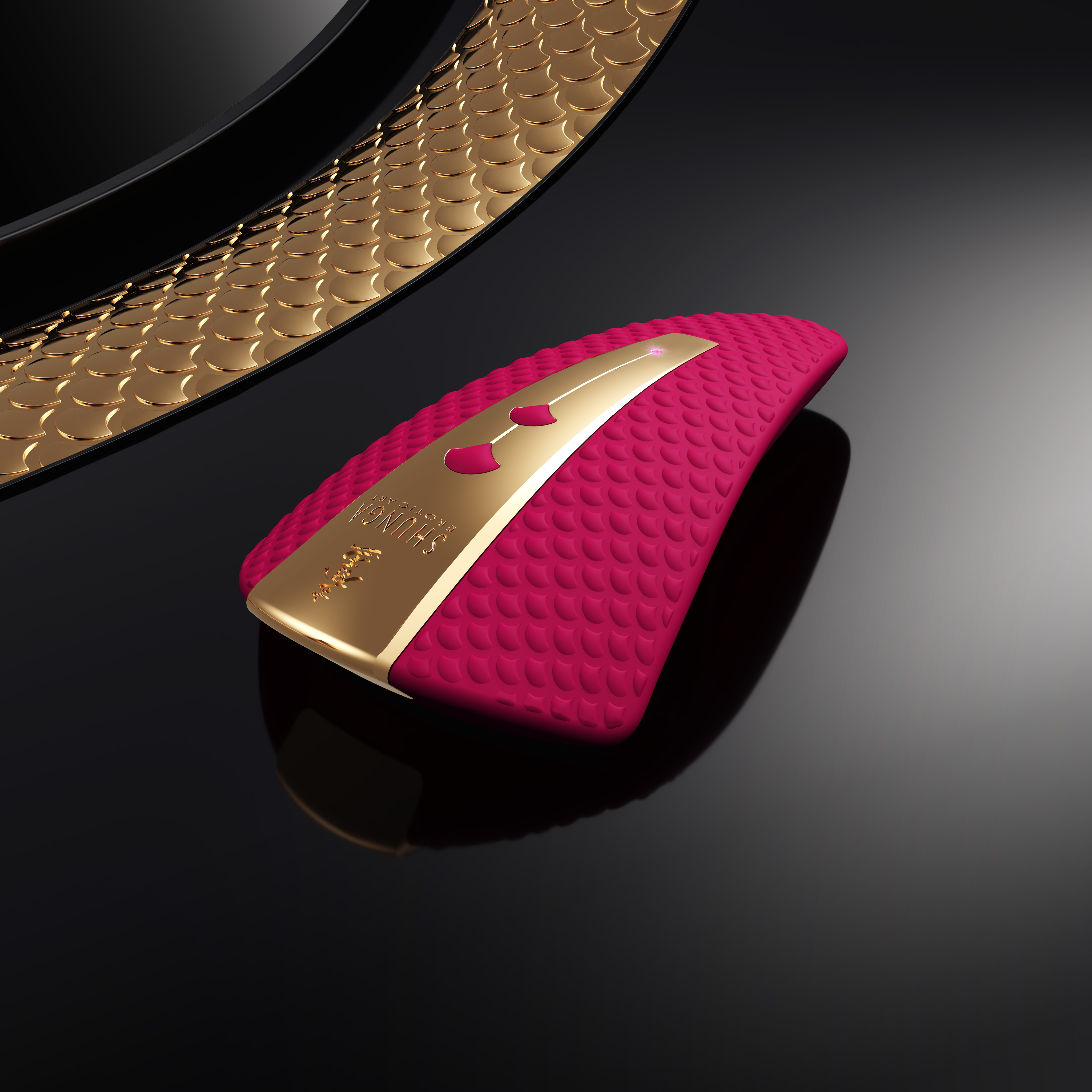 Shunga - OBI - Intimate massager raspberry Shunga - OBI - Intimate massager raspberry