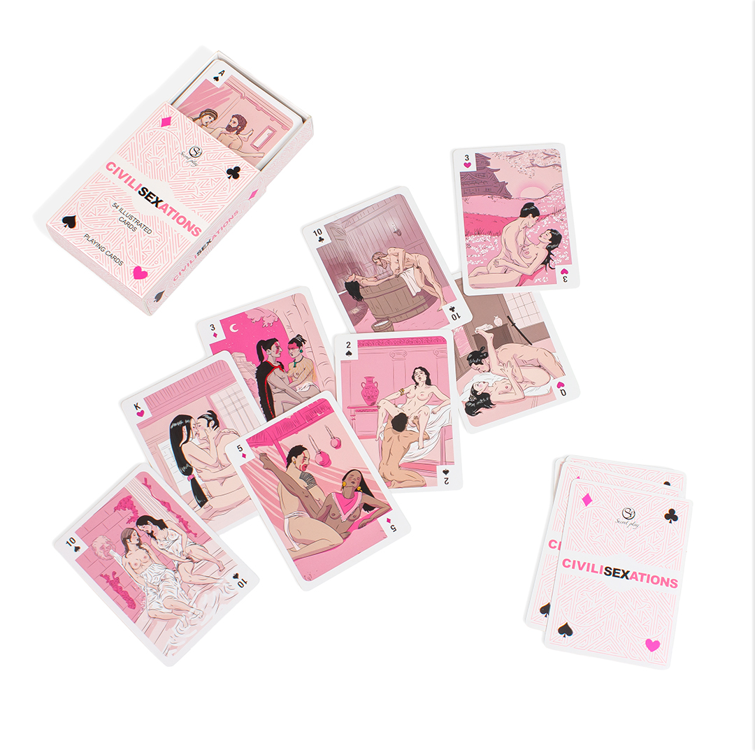 Secret play - Civilisexations (54 Illustrated Playing Cards)