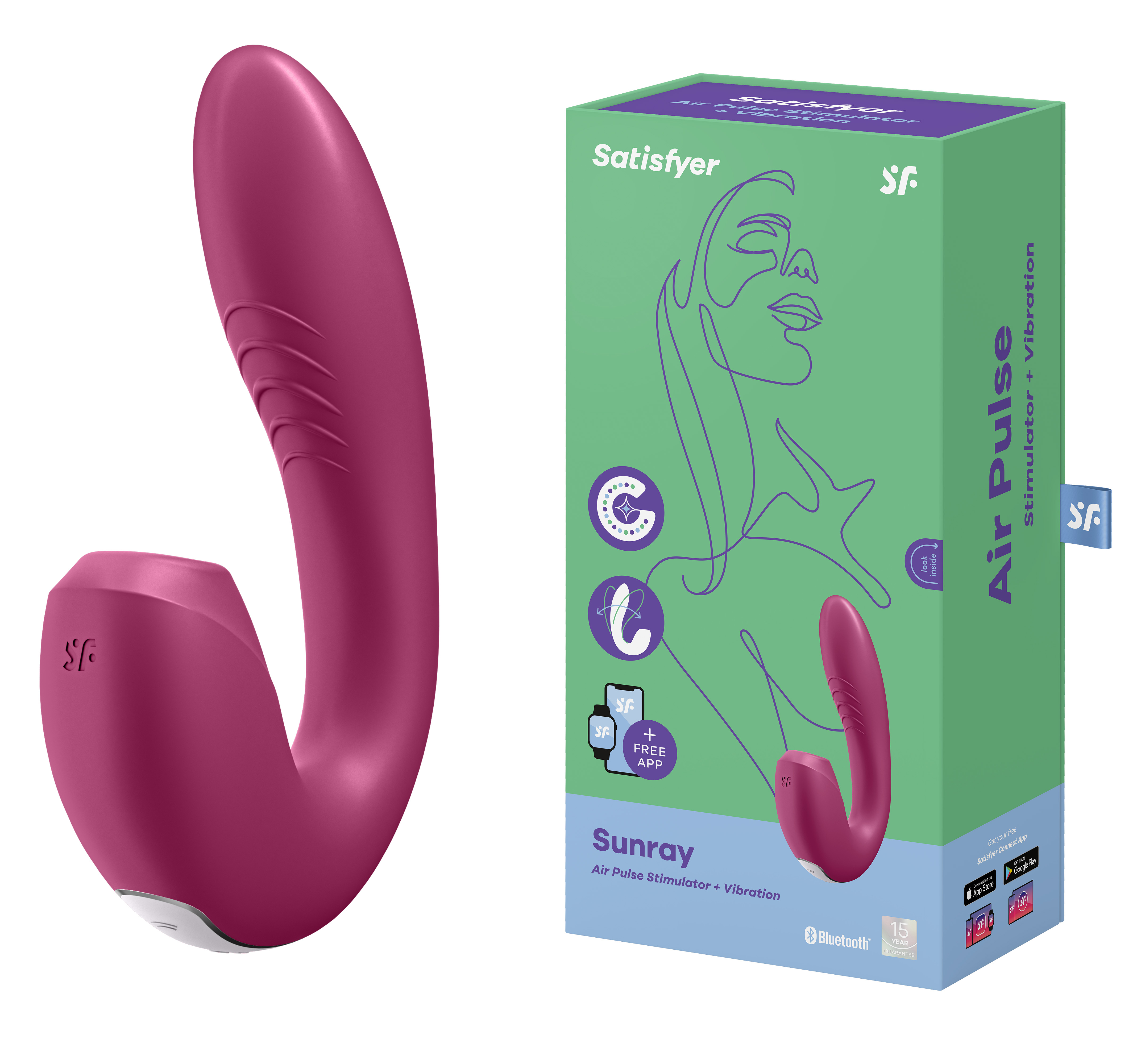 SATISFYER Sunray berry