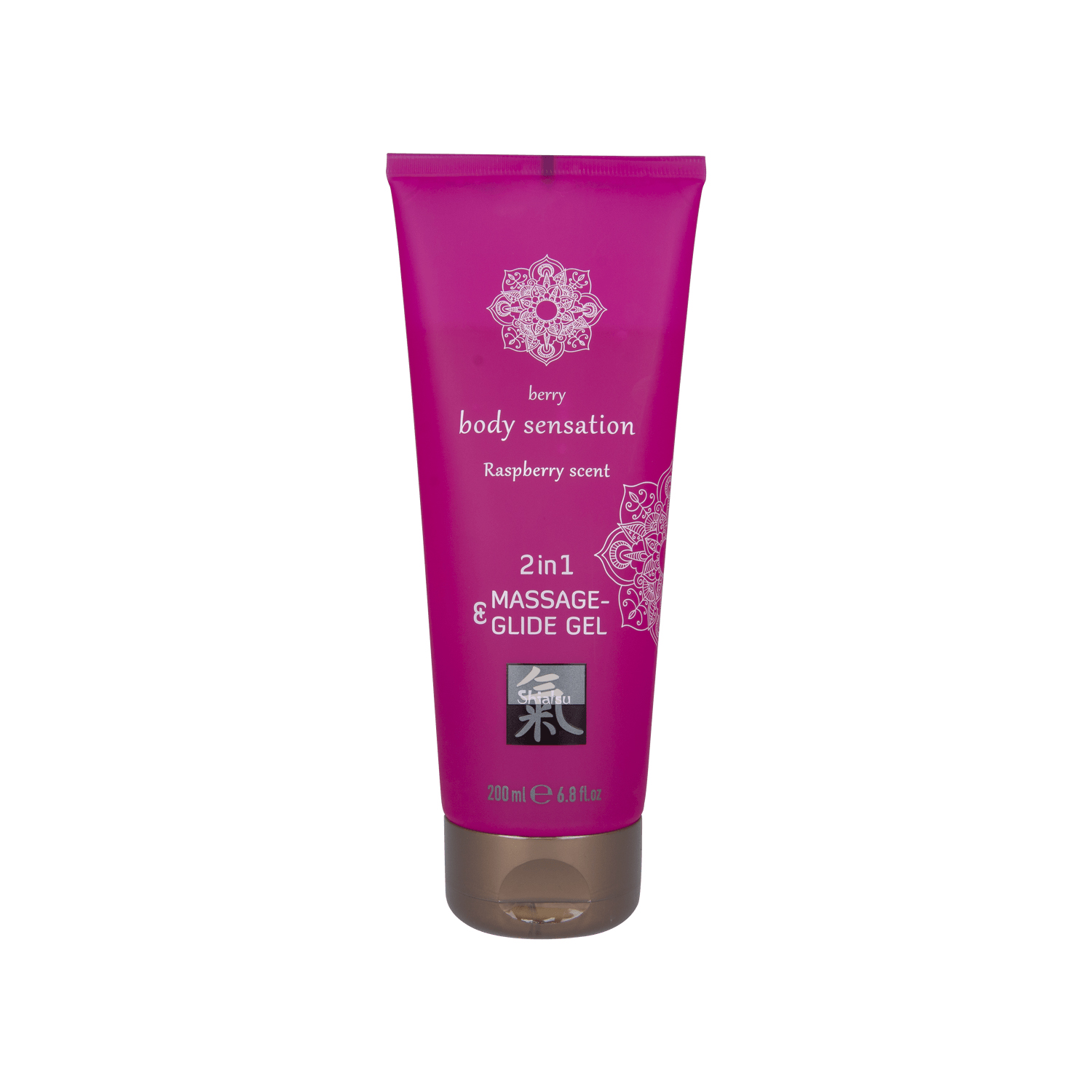 SHIATSU Massage-& Glide Gel 2in1 Raspberry 200ml