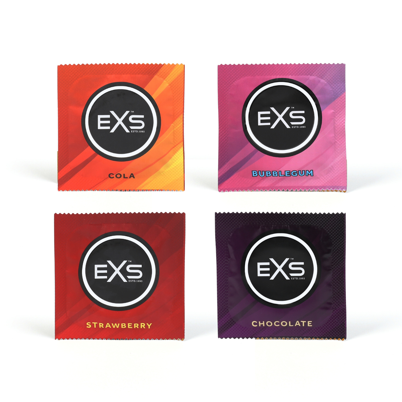 EXS Mixed Flavoured condoms (144pcs)