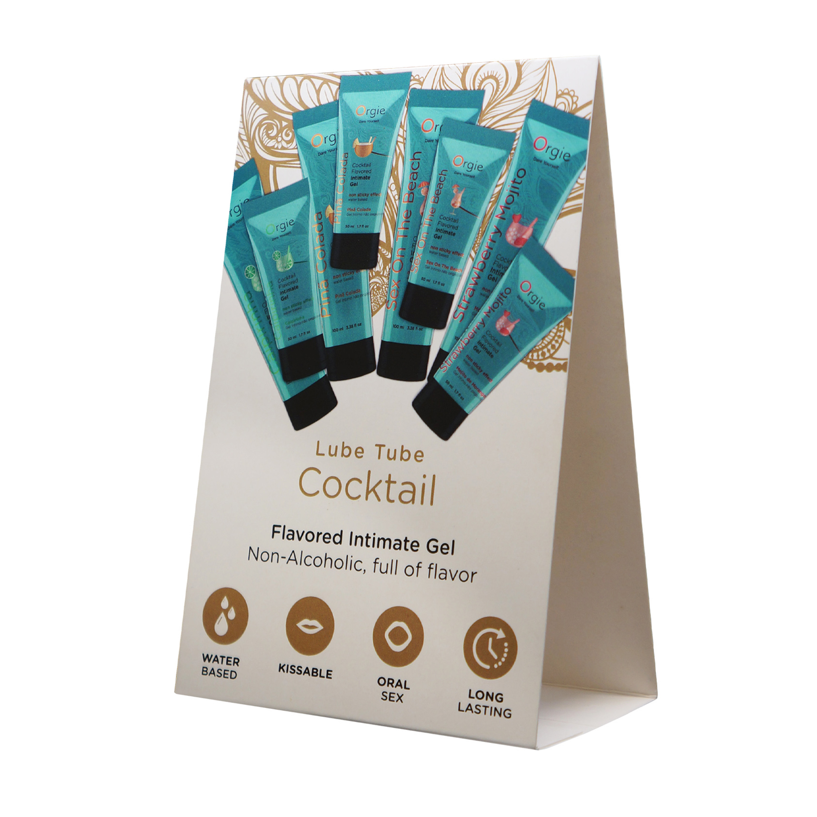 ORGIE Cocktail-All Natural/Counter Display     