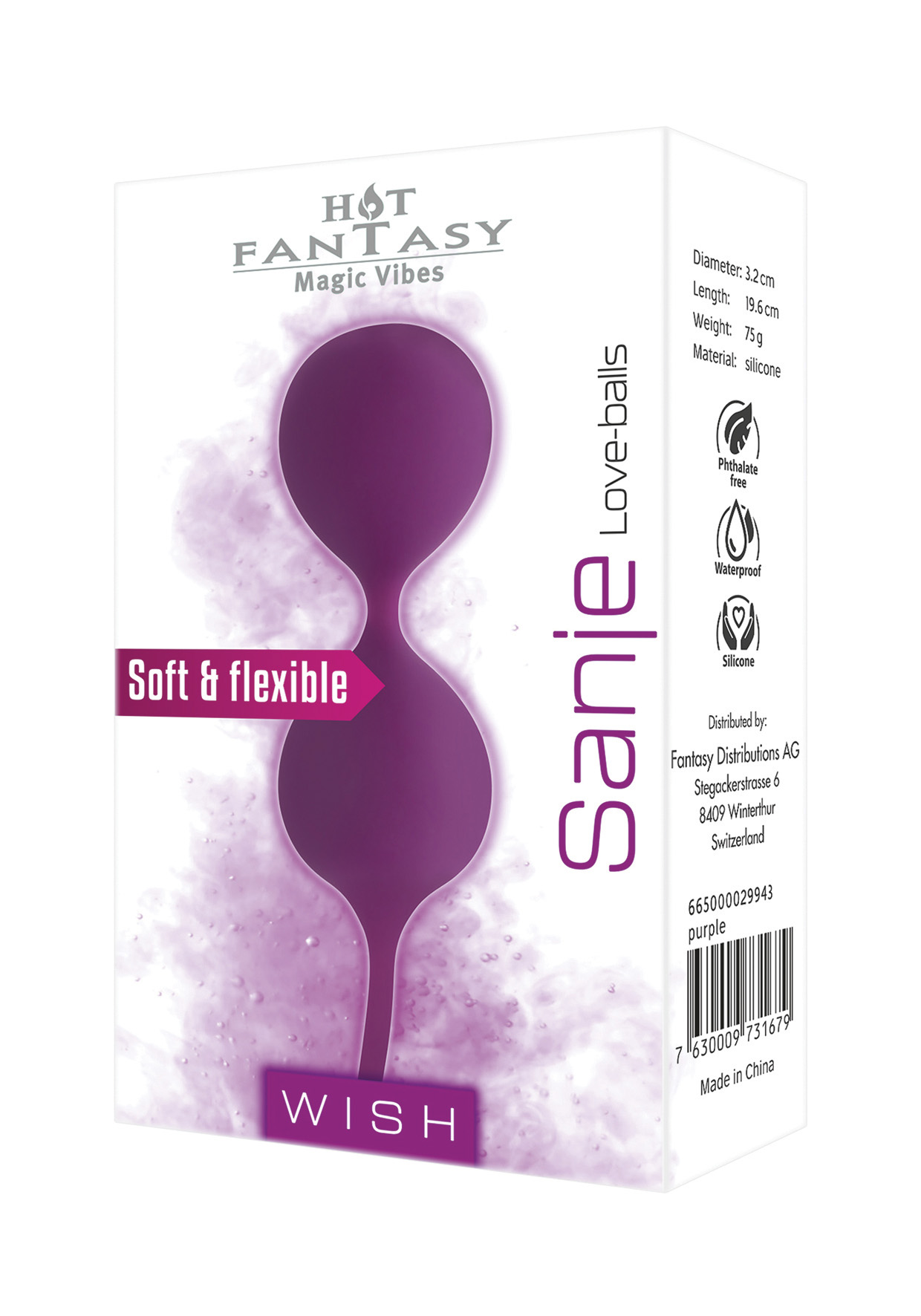 HOT FANTASY WISH Sanje Love-balls purple