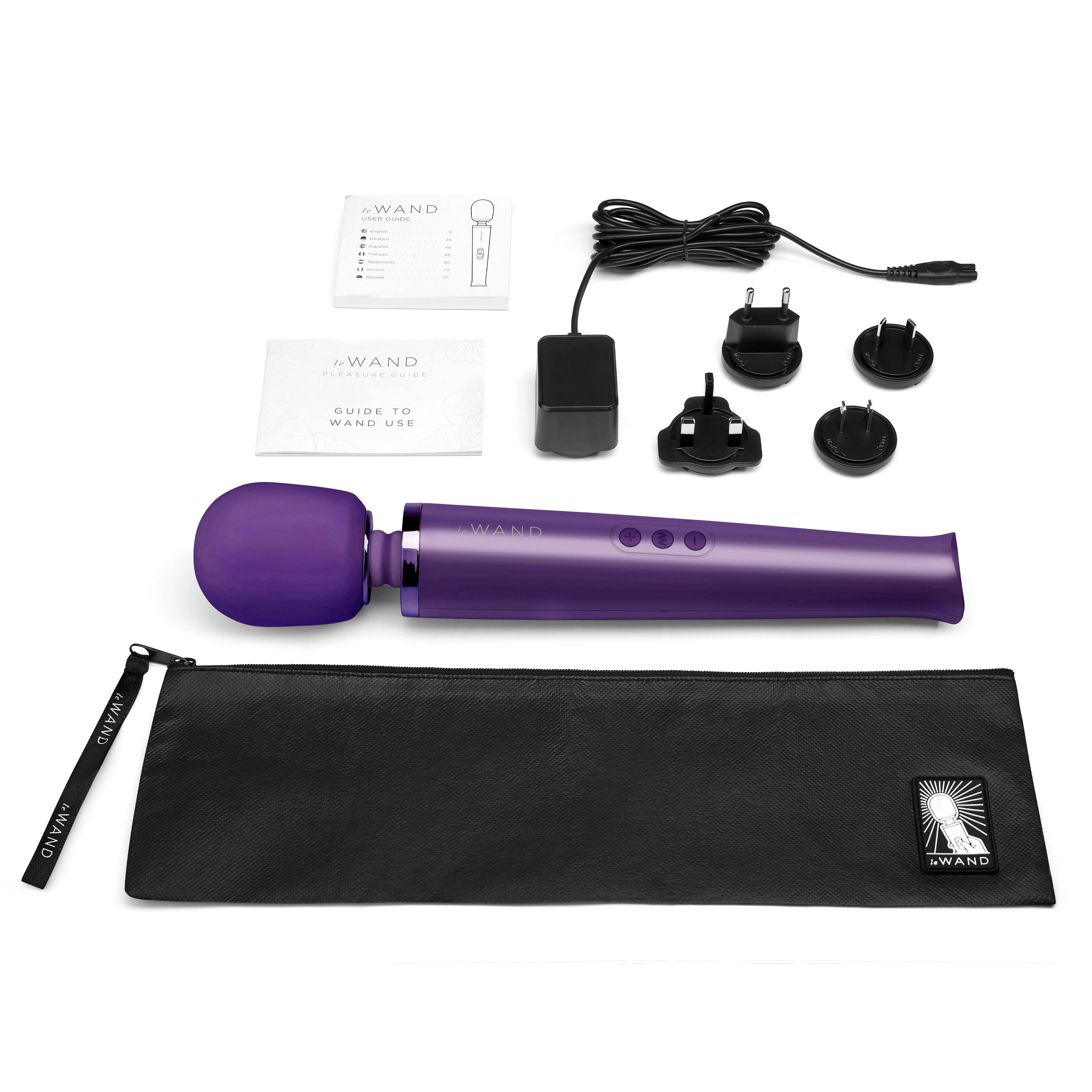 Le Wand Purple rechargeable massager