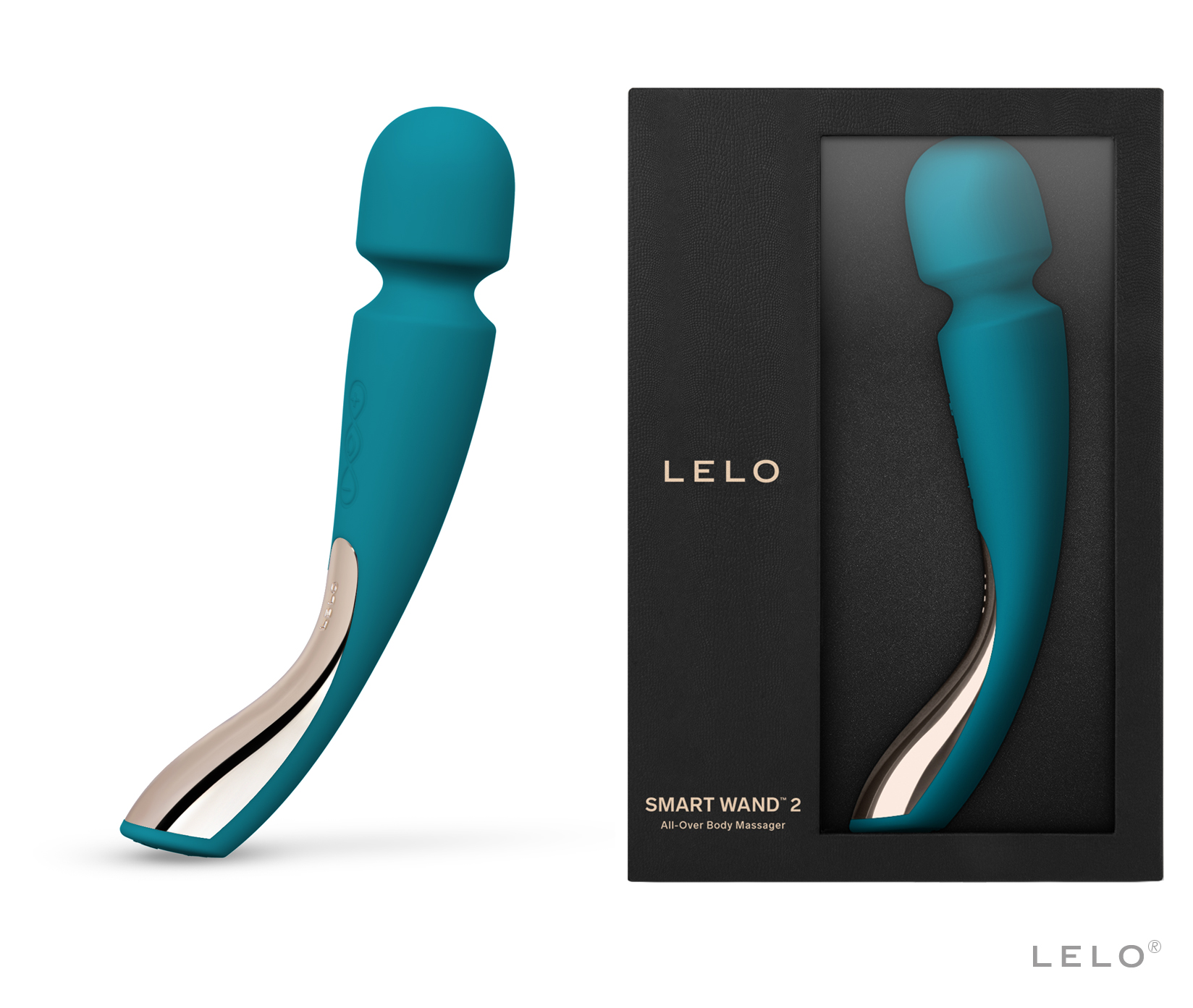 LELO Smart Wand 2 Medium - Ocean Blue