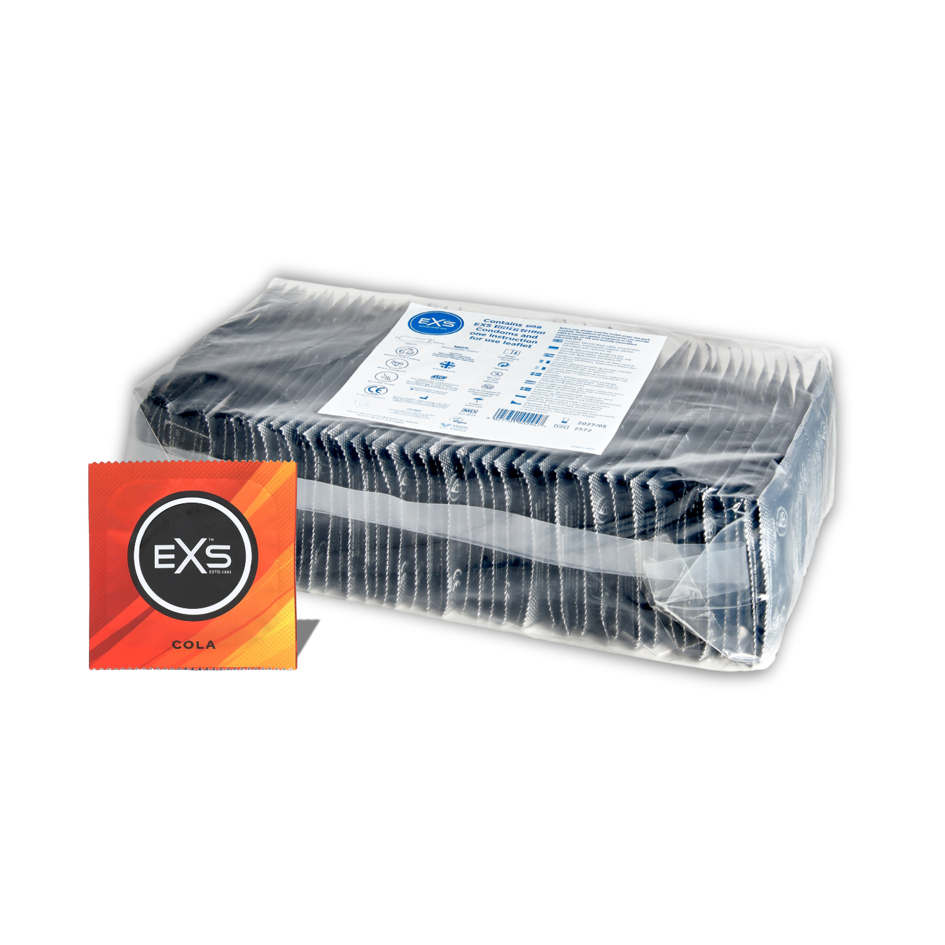 EXS Cola Flavoured condoms (100pcs)