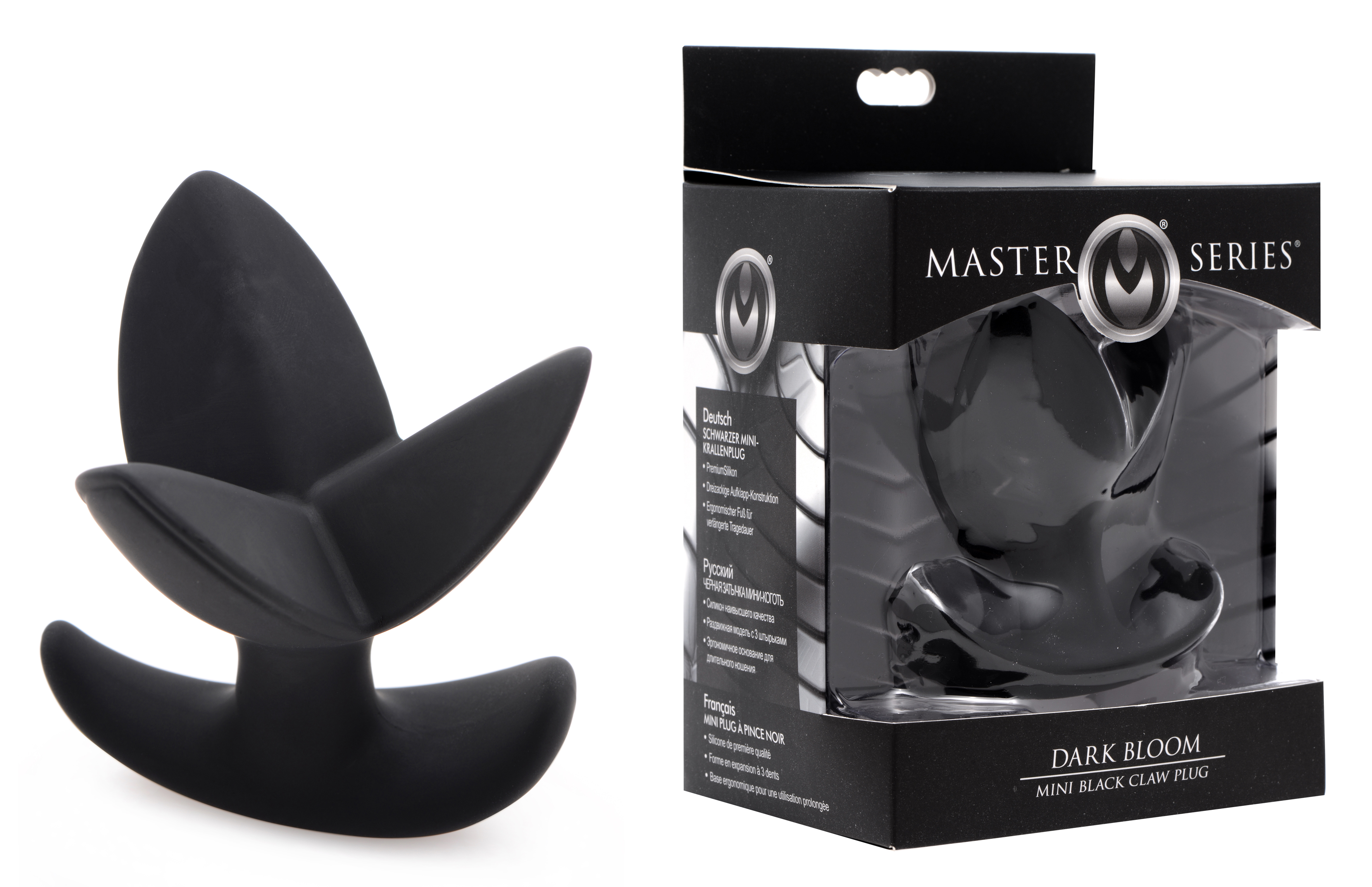 MASTER SERIES Dark Bloom Mini Black Claw Plug