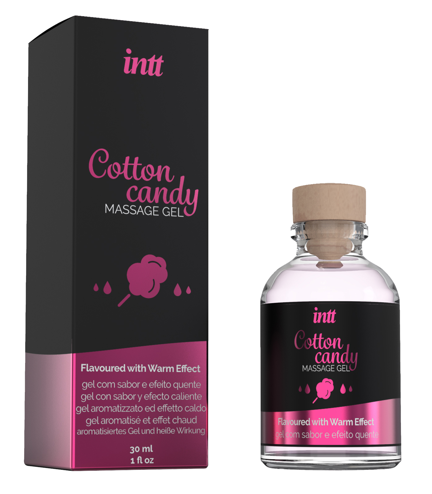 intt Massage Gel Cotton Candy 30ml