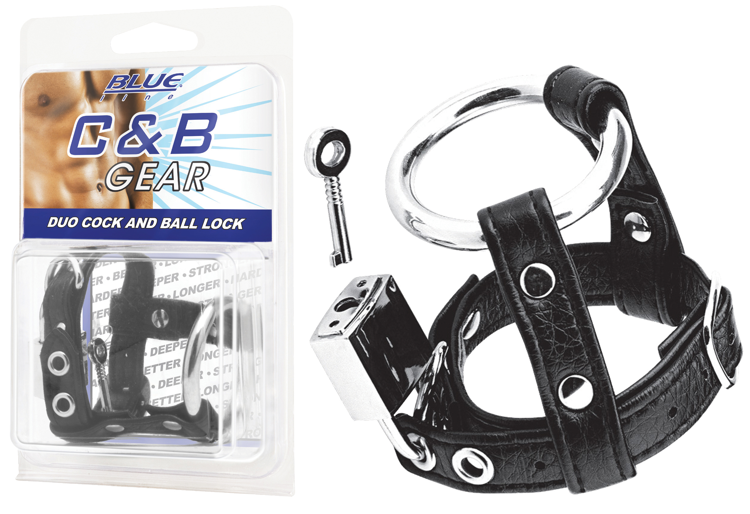 BLUE LINE C&B GEAR Duo Cock And Ball Lock