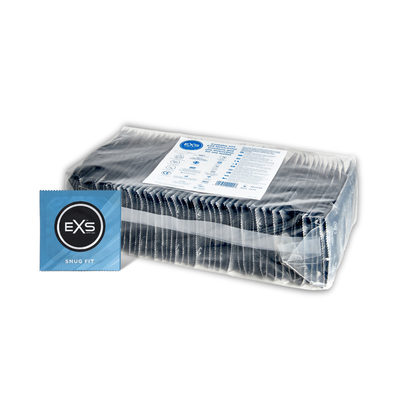 EXS Snug Fit 49mm condoms (100pcs)