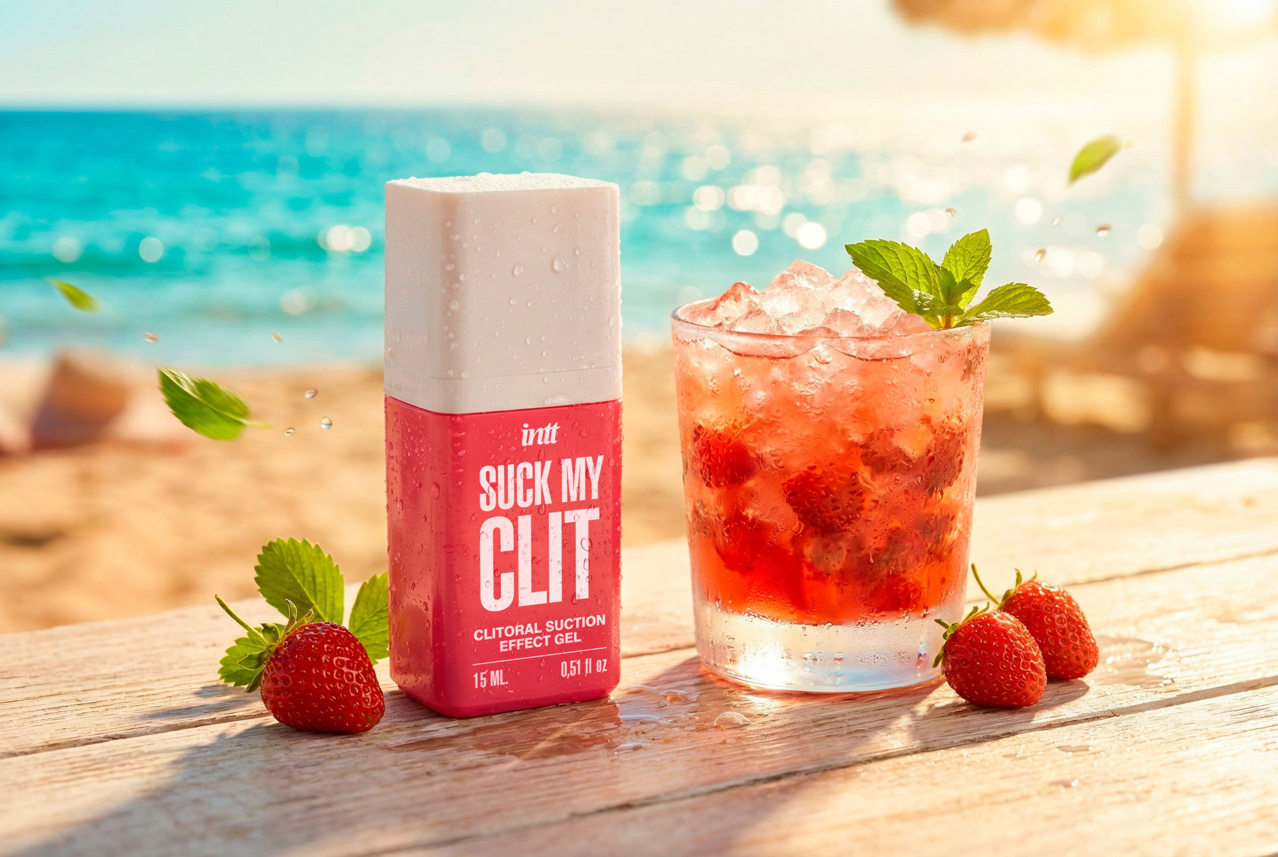 intt Suck my clit Wild Strawberry 15ml