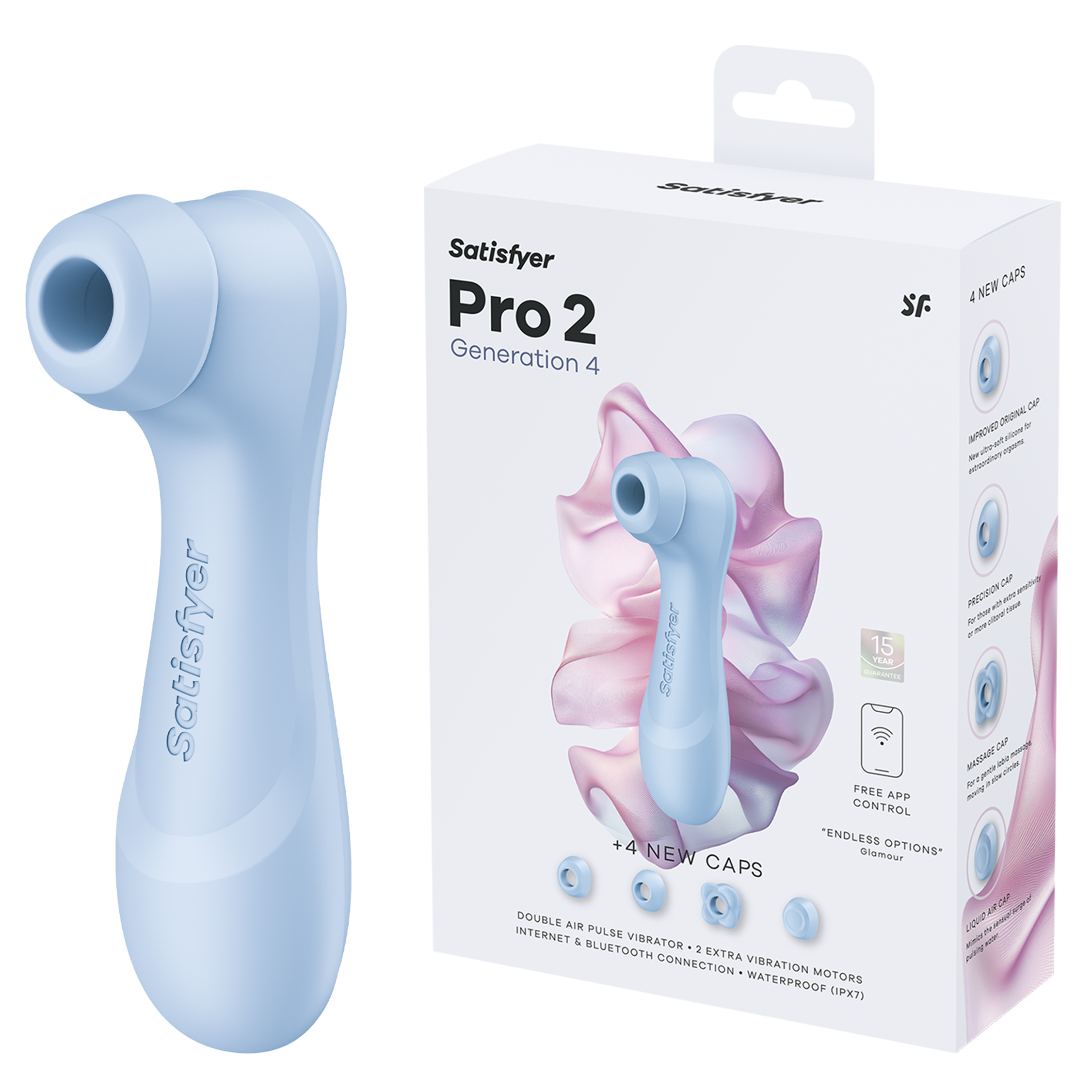 SATISFYER Pro 2 Generation 4 serene blue