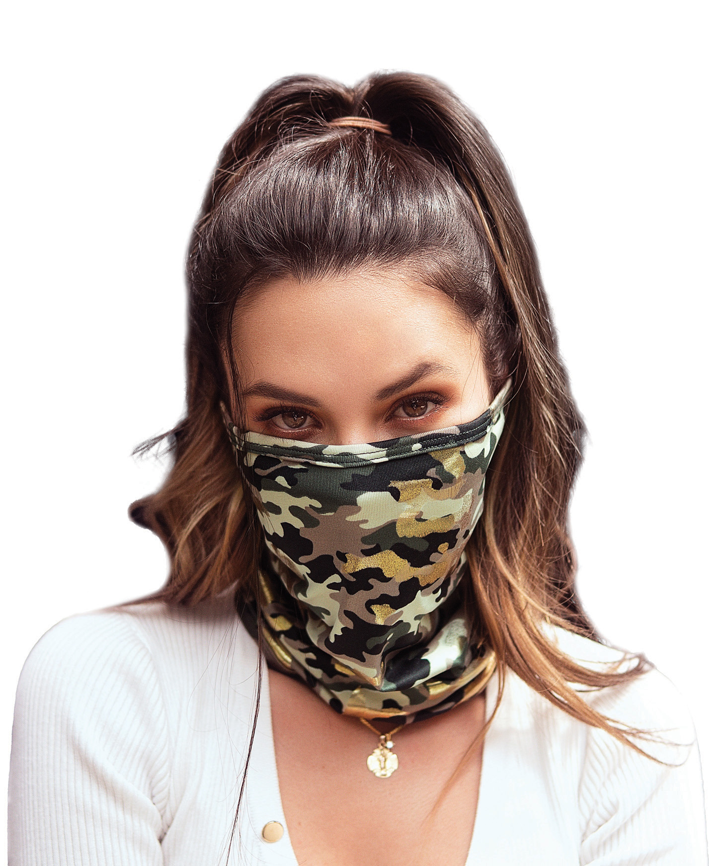 MAPALÉ Masken-Schal Camouflage, OS