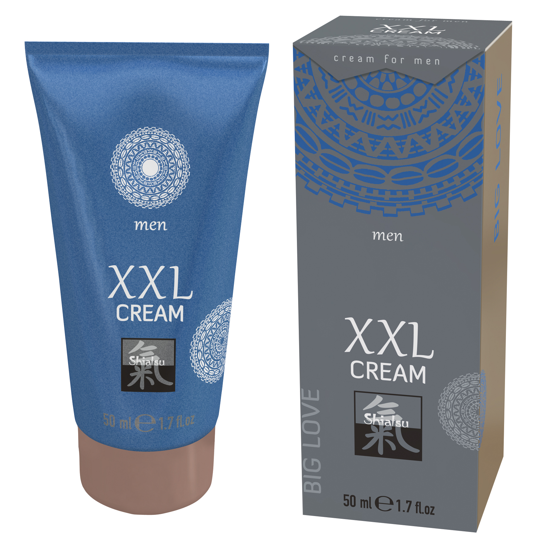 SHIATSU XXL Cream Ginko & Ginseng & Japanese Mint 50ml