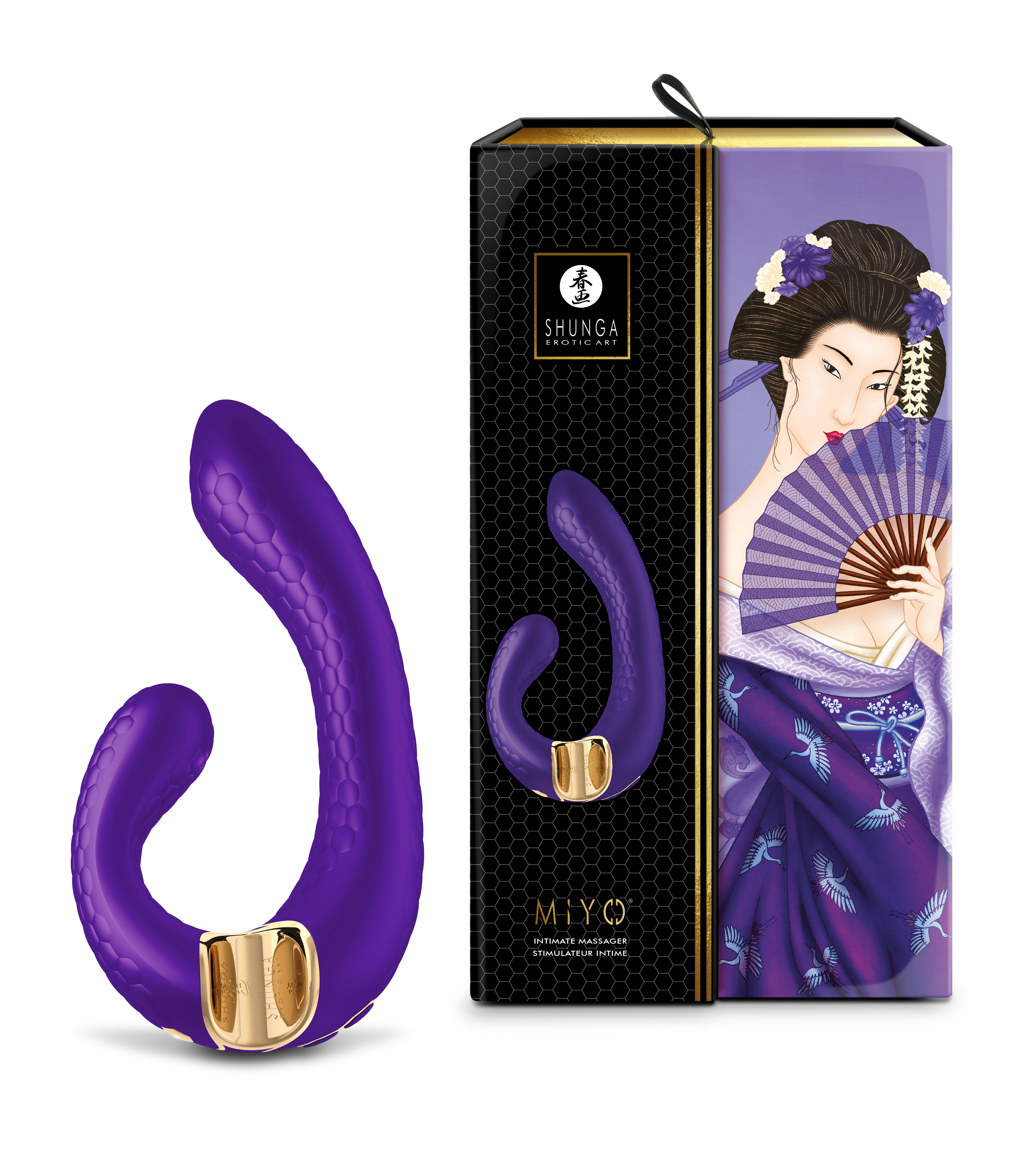 Shunga - MIYO - Intimate massager purple