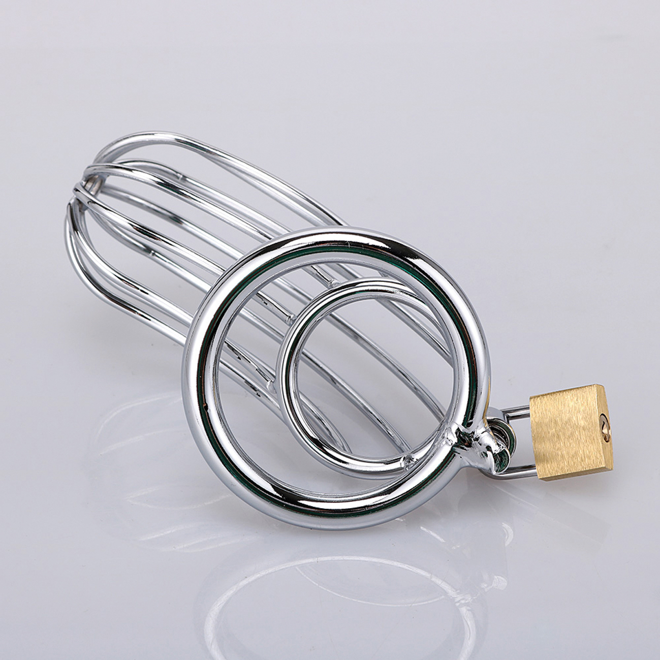 700000256429_3 XX-DREAMSTOYS Metal Cock Cage Banana Shape