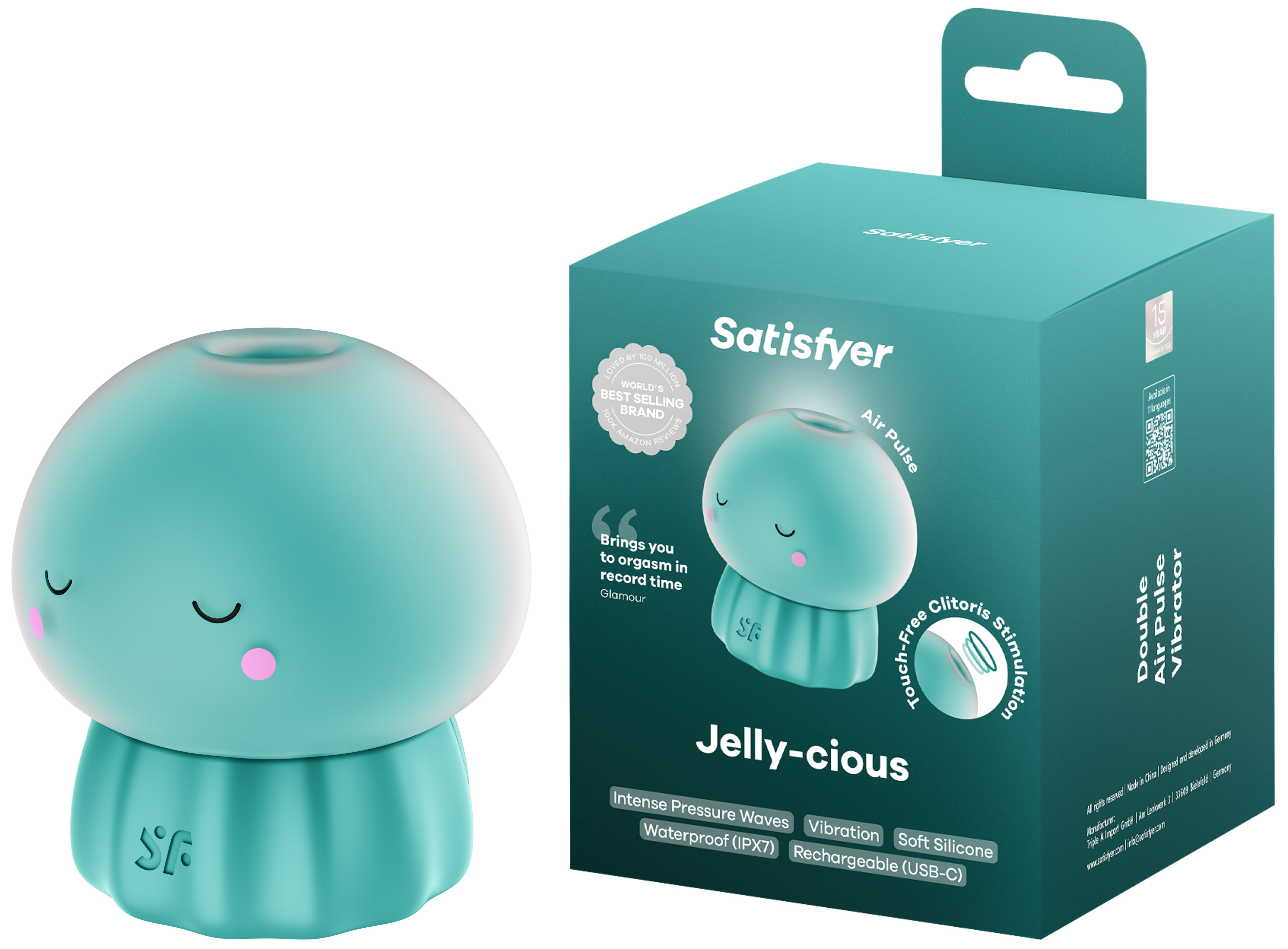 SATISFYER Jelly-cious baby-blue