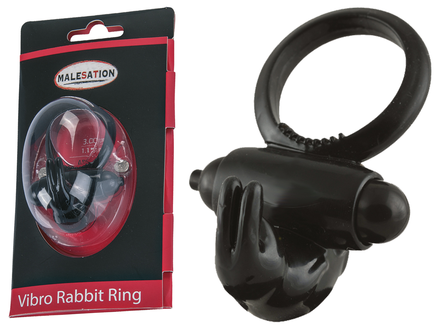 MALESATION Vibro-Rabbit-Ring