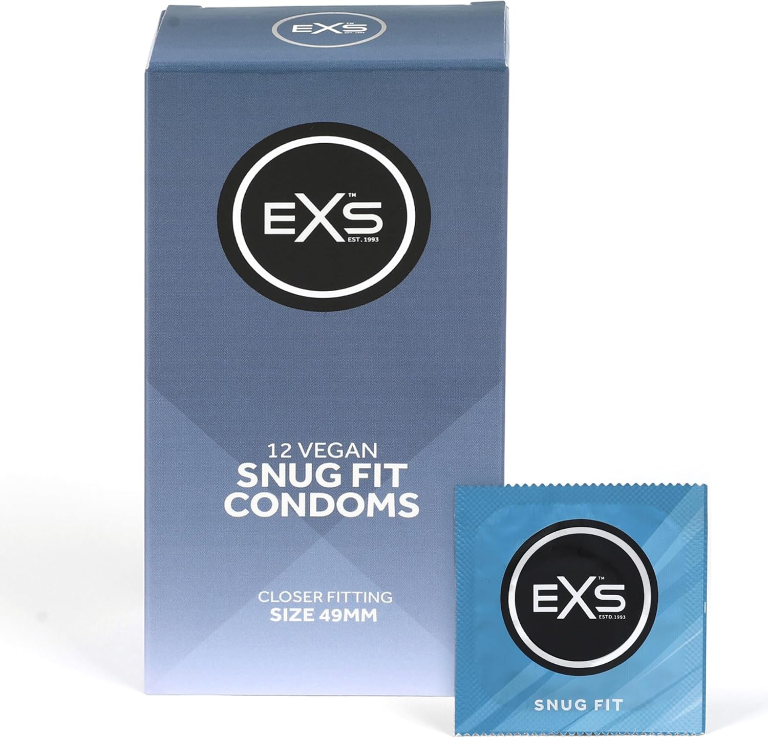 EXS Snug Fit 49mm condoms (12pcs)