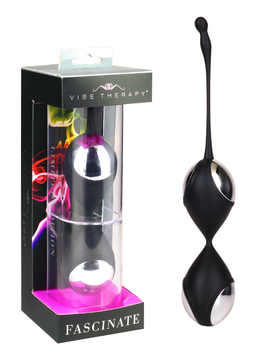 Vibe Therapy Fascinate Duo-Balls black-chrome