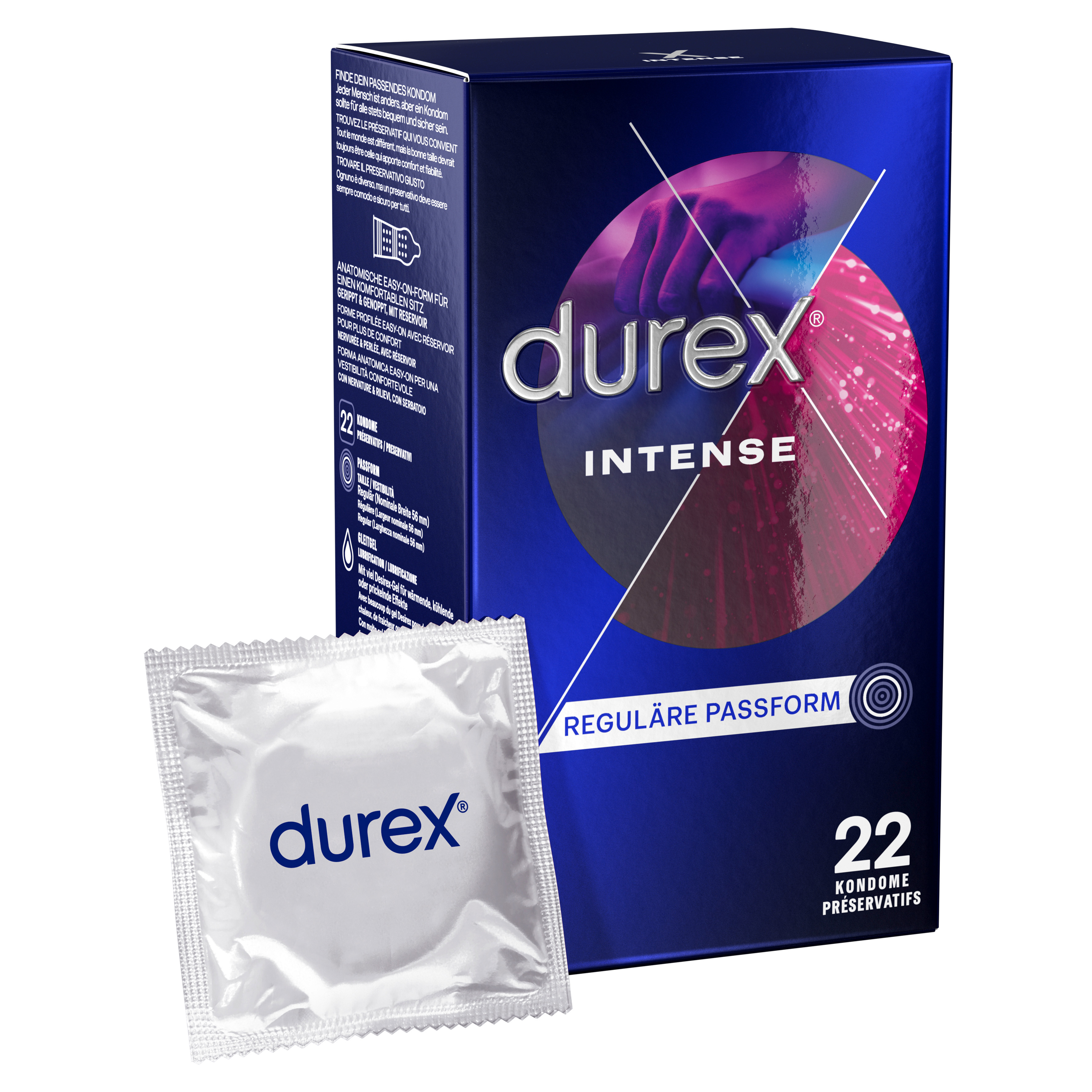 DUREX Intense 22 St. -New Design-