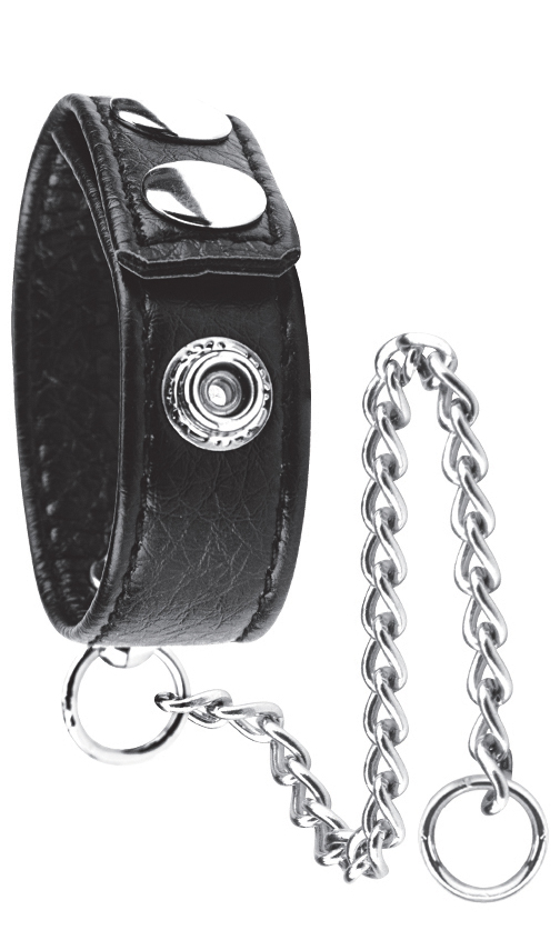 BLUE LINE C&B GEAR Snap Cock Ring With Leash