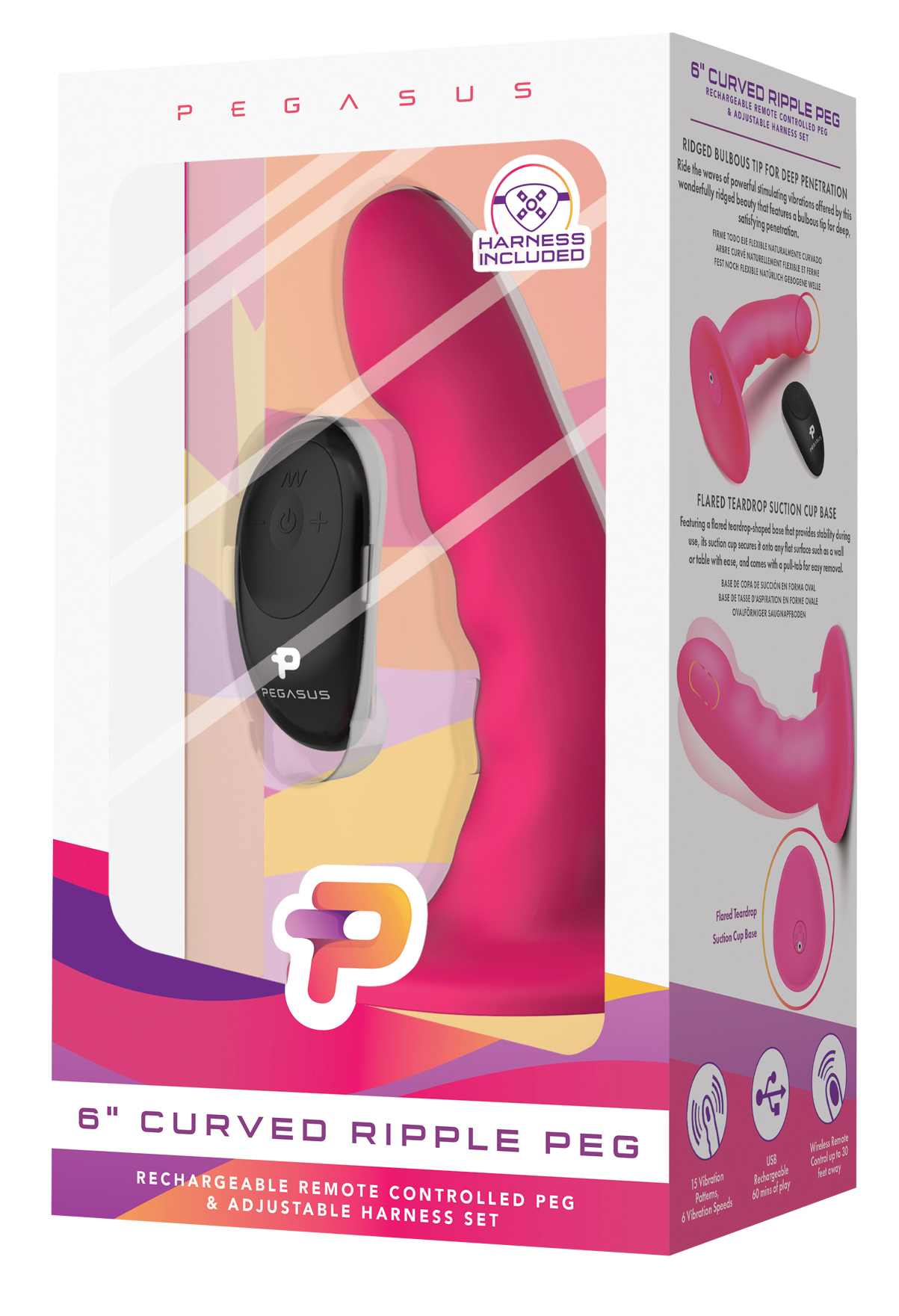 PEGASUS 6' Curved Ripple Peg & Harness Set
