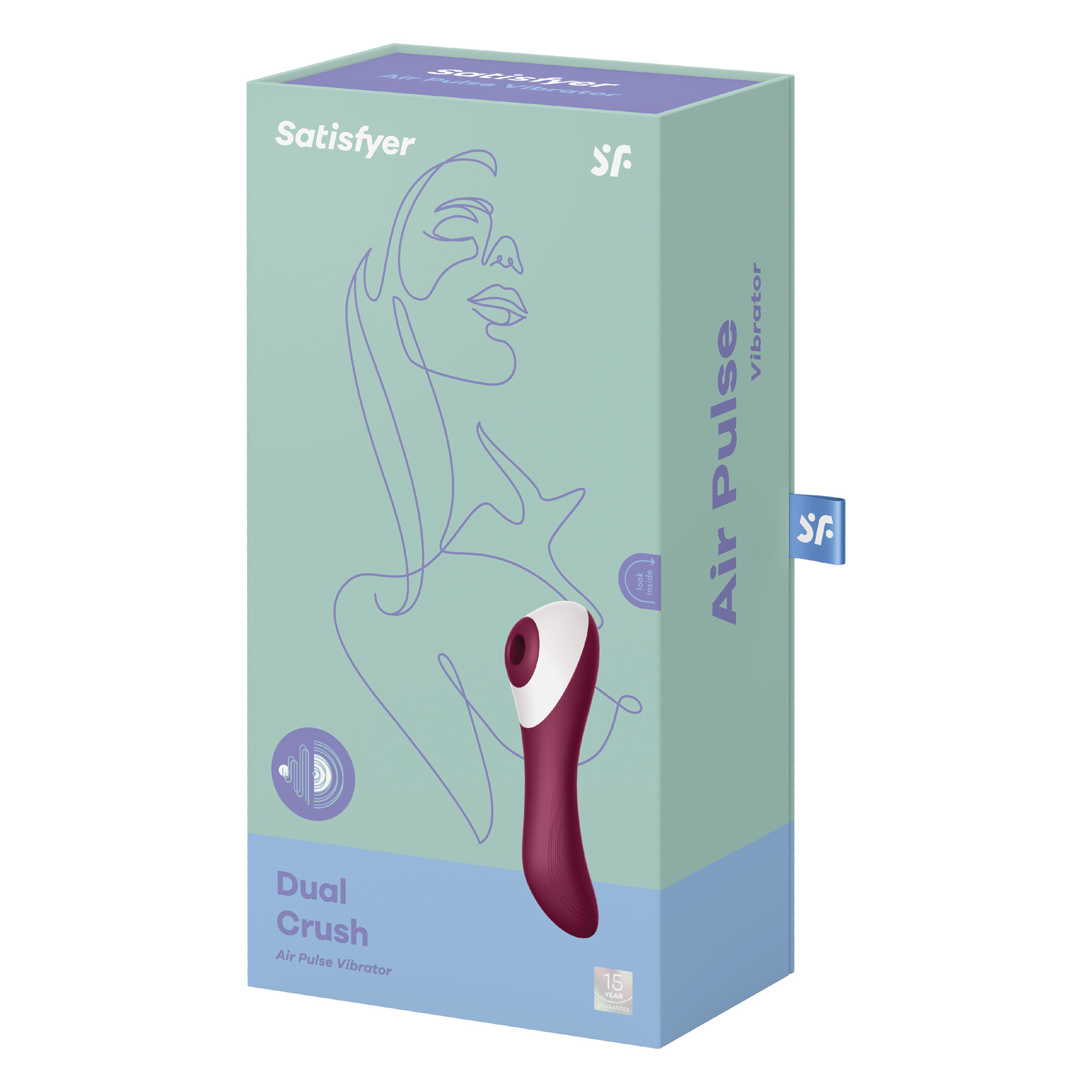 SATISFYER Dual crush violet