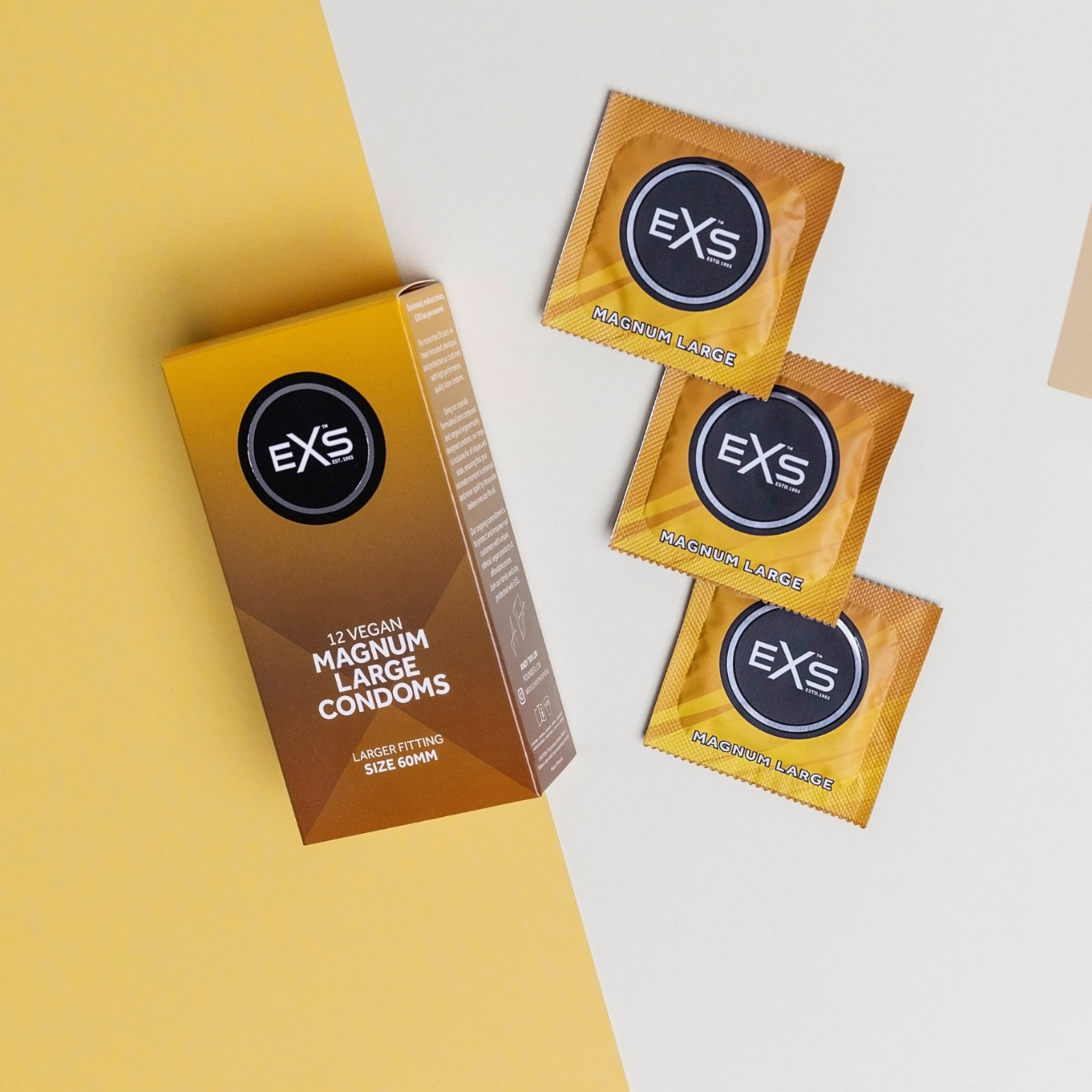 EXS Magnum 60mm condoms (12pcs)