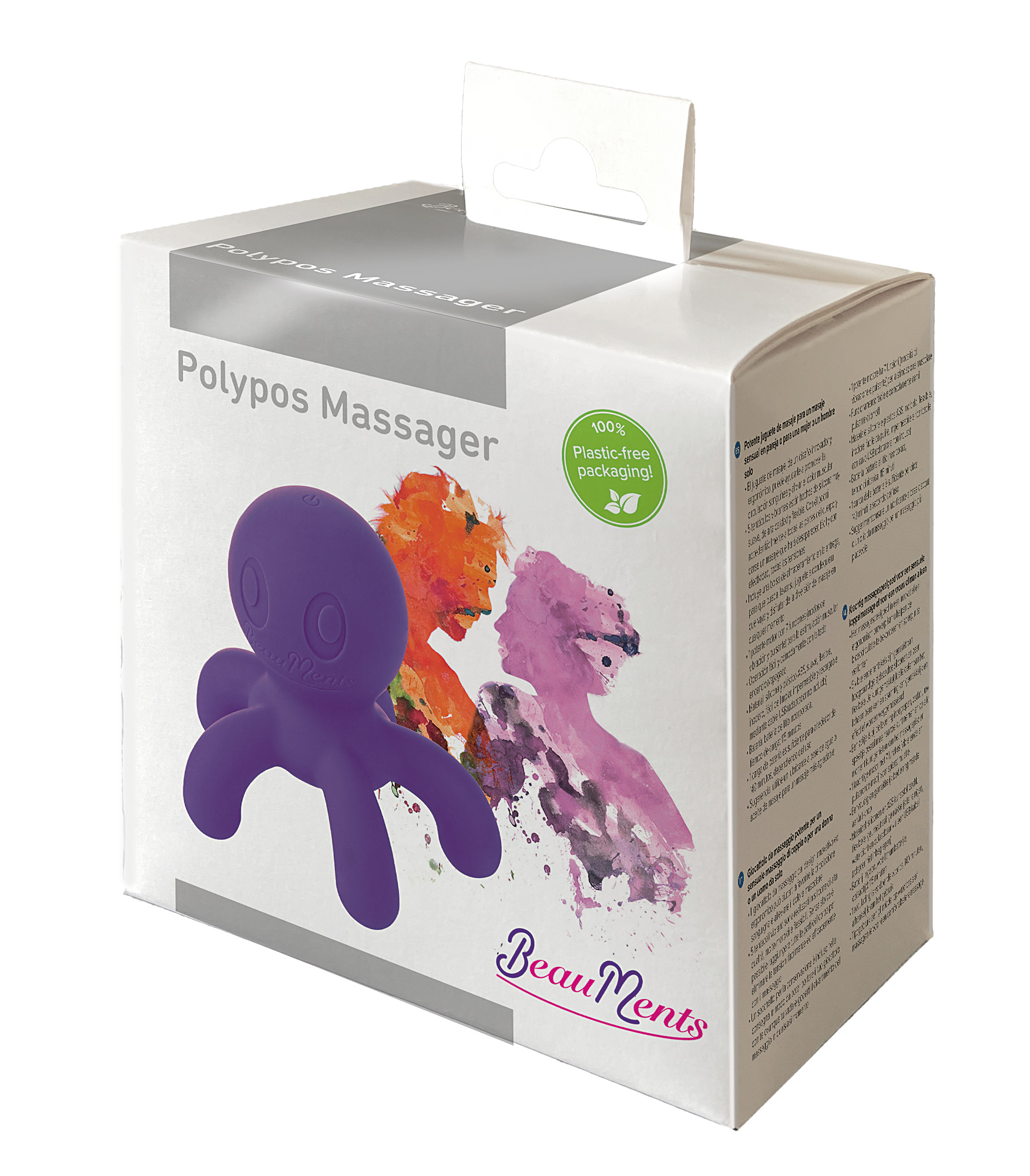 BeauMents Polypos Massager lila