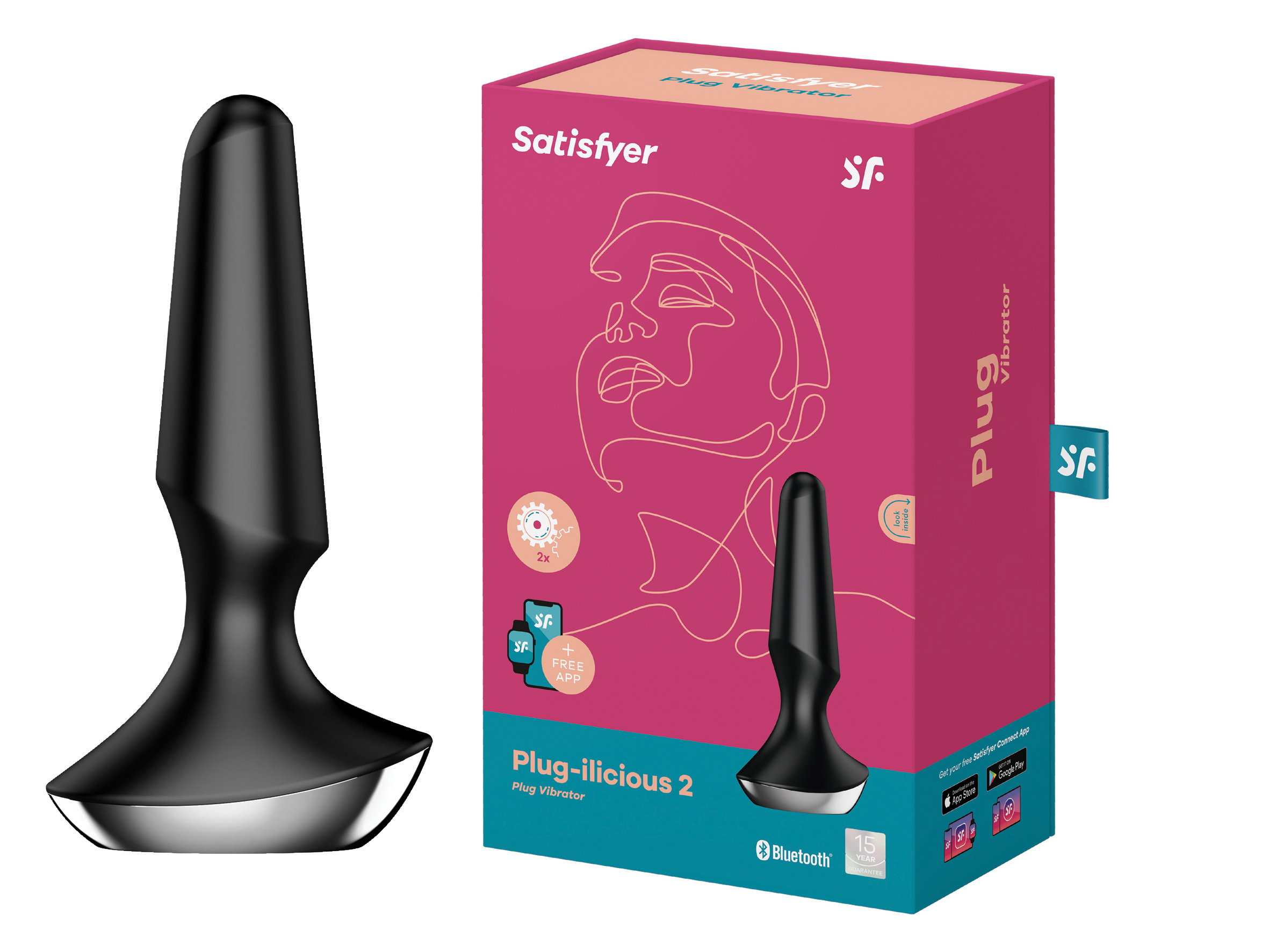 SATISFYER Plug-ilicious 2 black