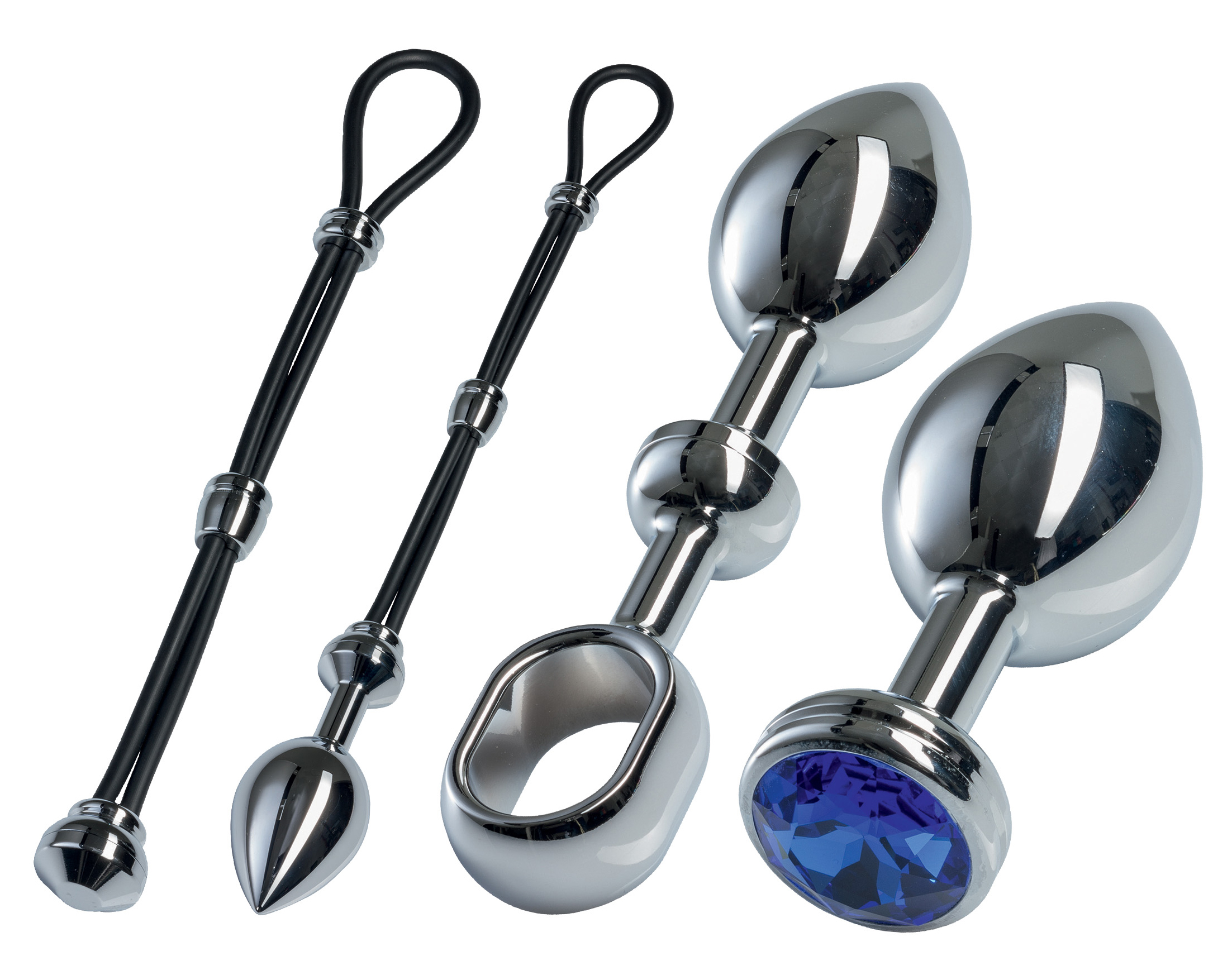 MALESATION Alu-Cock-Grip Set groß, chrom