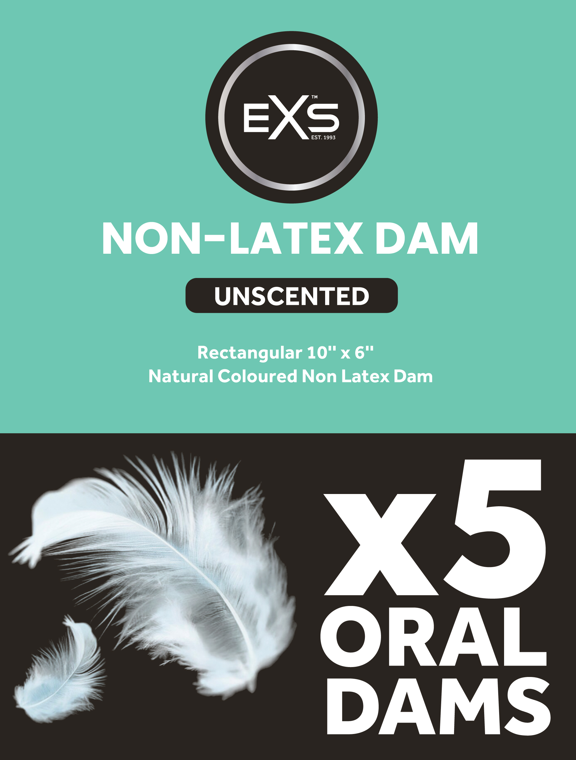 EXS Oral Dams Non-Latex (5pcs) 
