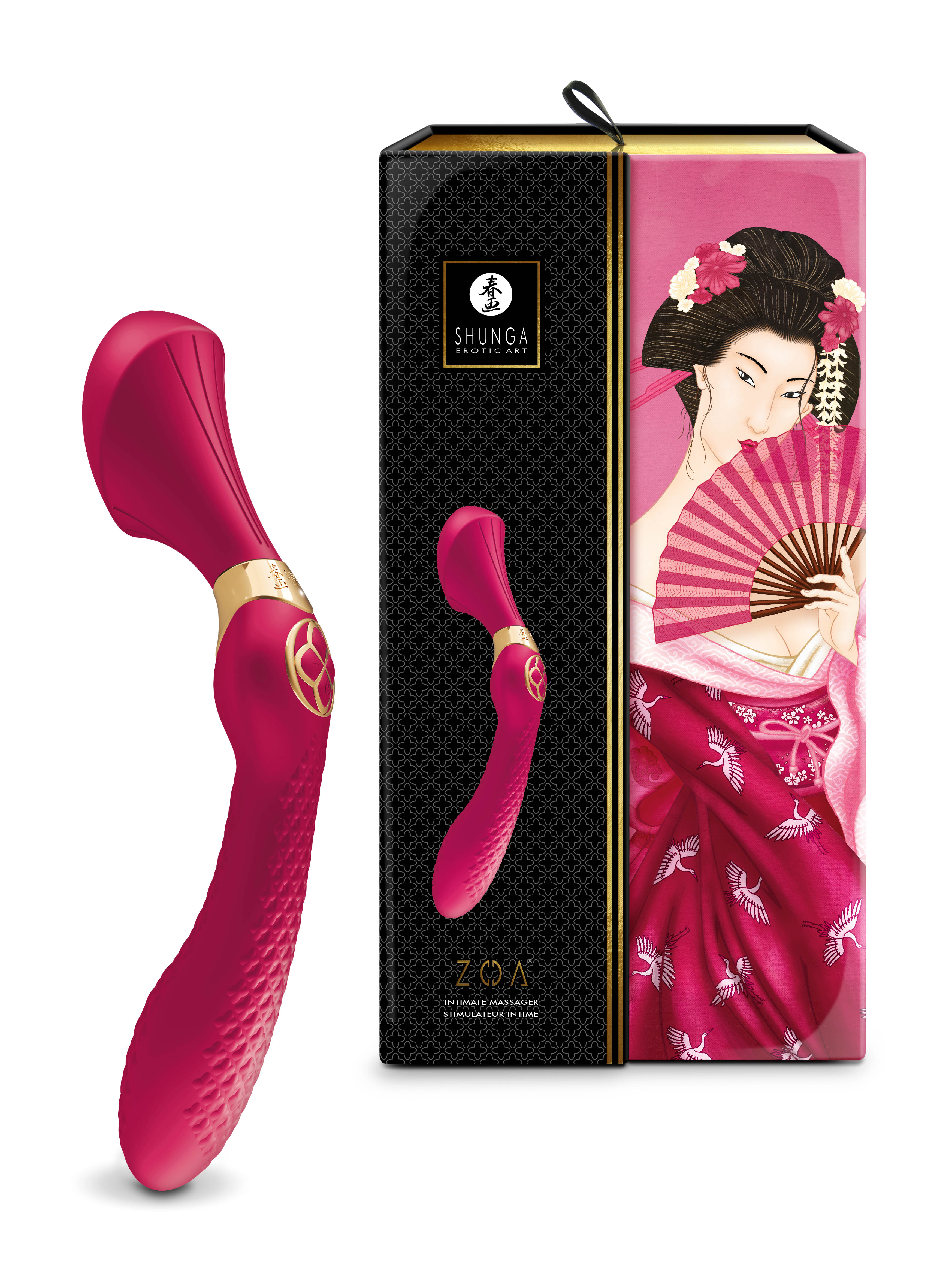 Shunga - ZOA - Intimate massager raspberry