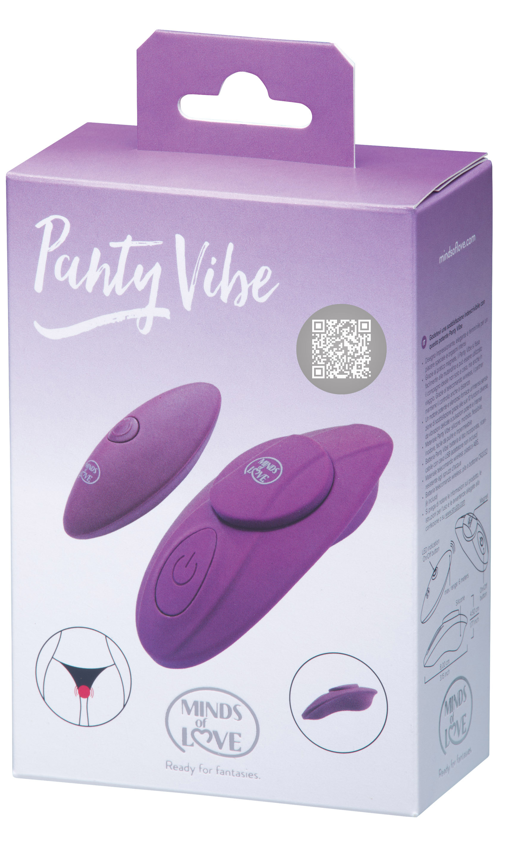 MINDS of LOVE Panty Vibe violett*