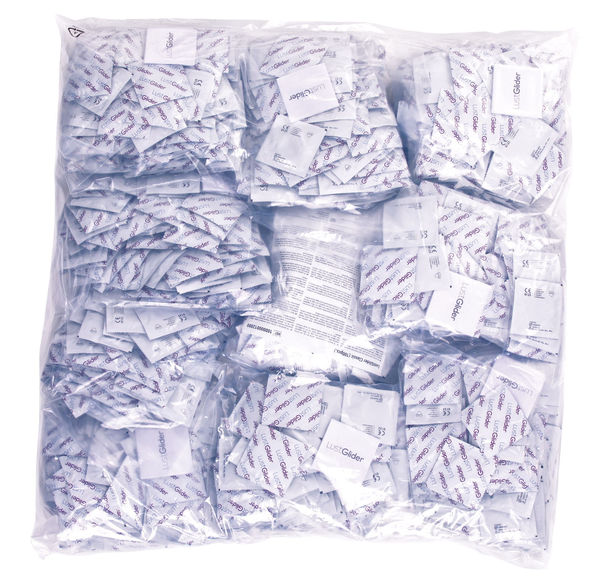 LustGlider Kondome Classic transparent 2000 Stk.