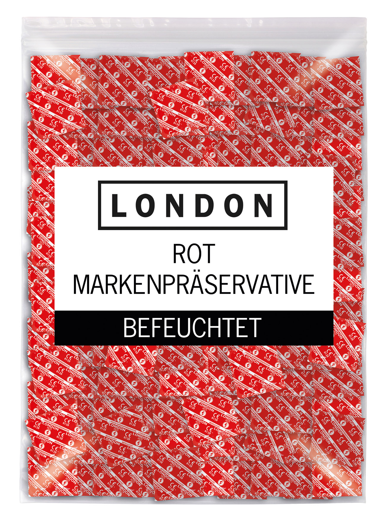 LONDON Feucht rot 1000er