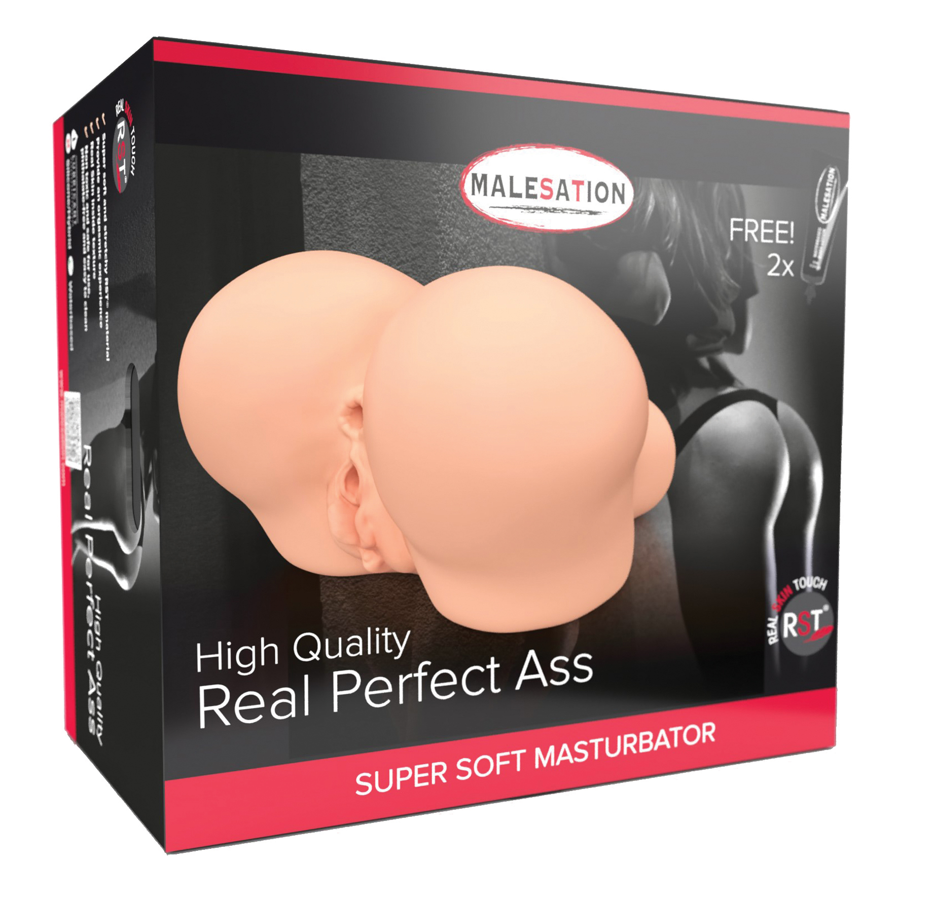 MALESATION Masturbator Real Perfect Ass