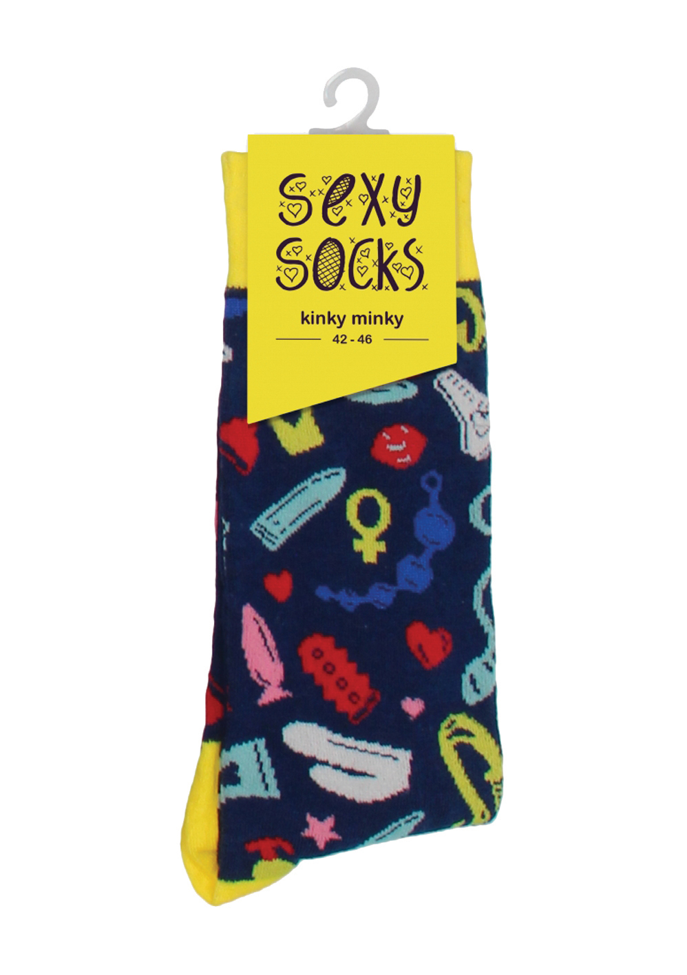 SHOTS Sexy Socks 'Kinky Minky' 42-46