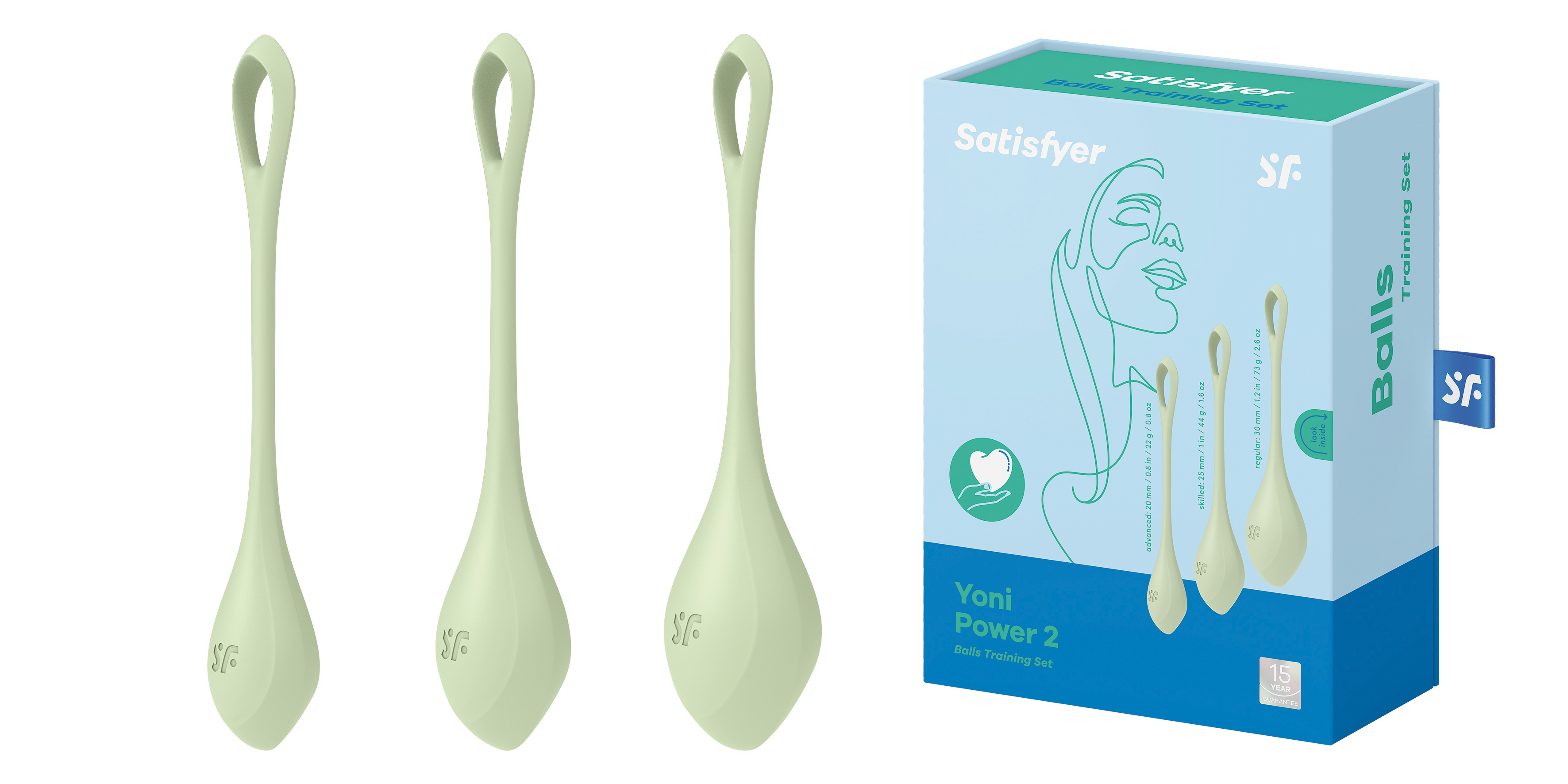 SATISFYER Yoni Power 2 light green