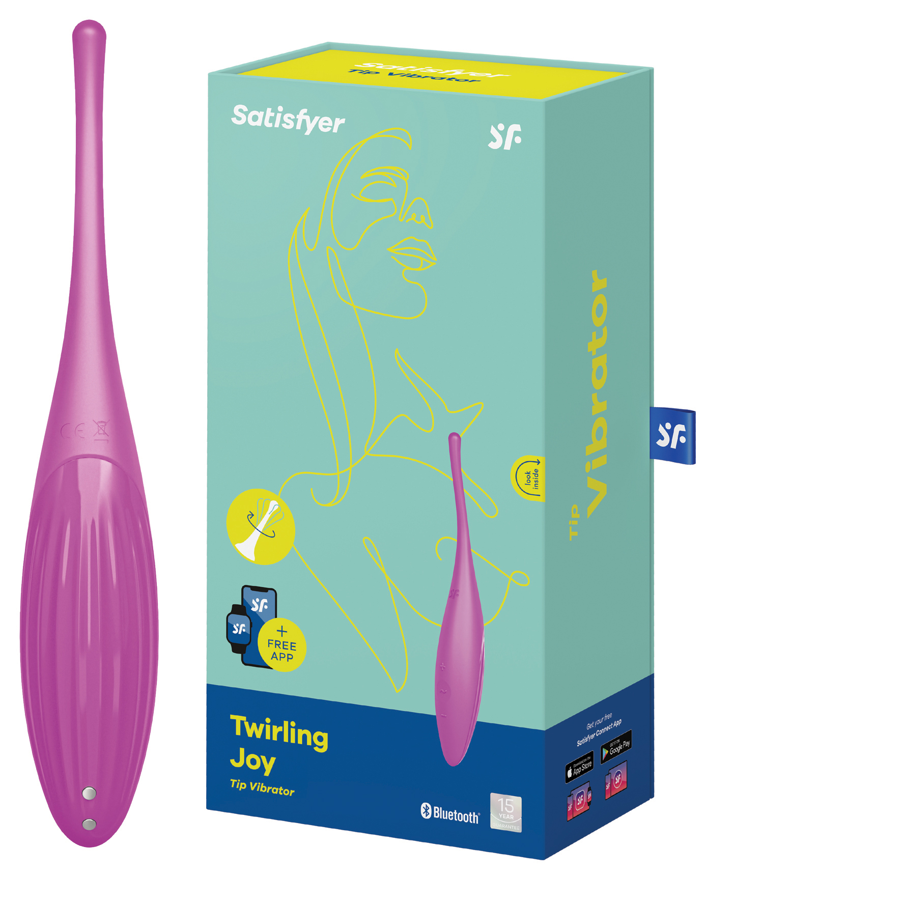 SATISFYER Twirling Joy purple