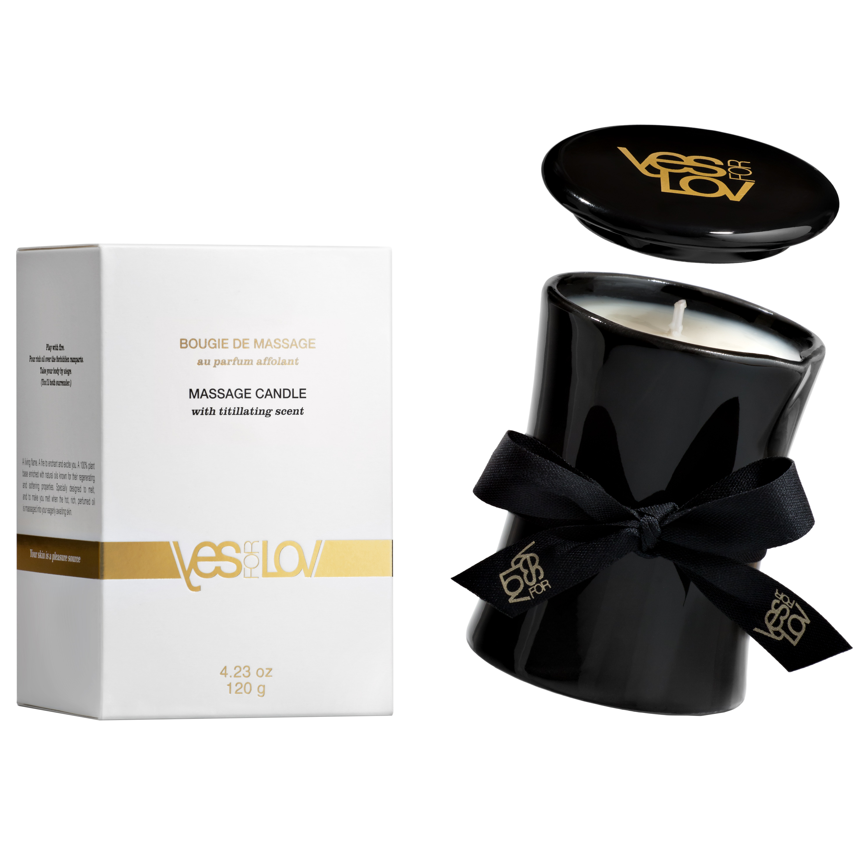 YESforLOV - Massage Candle Titillating Scent 120g