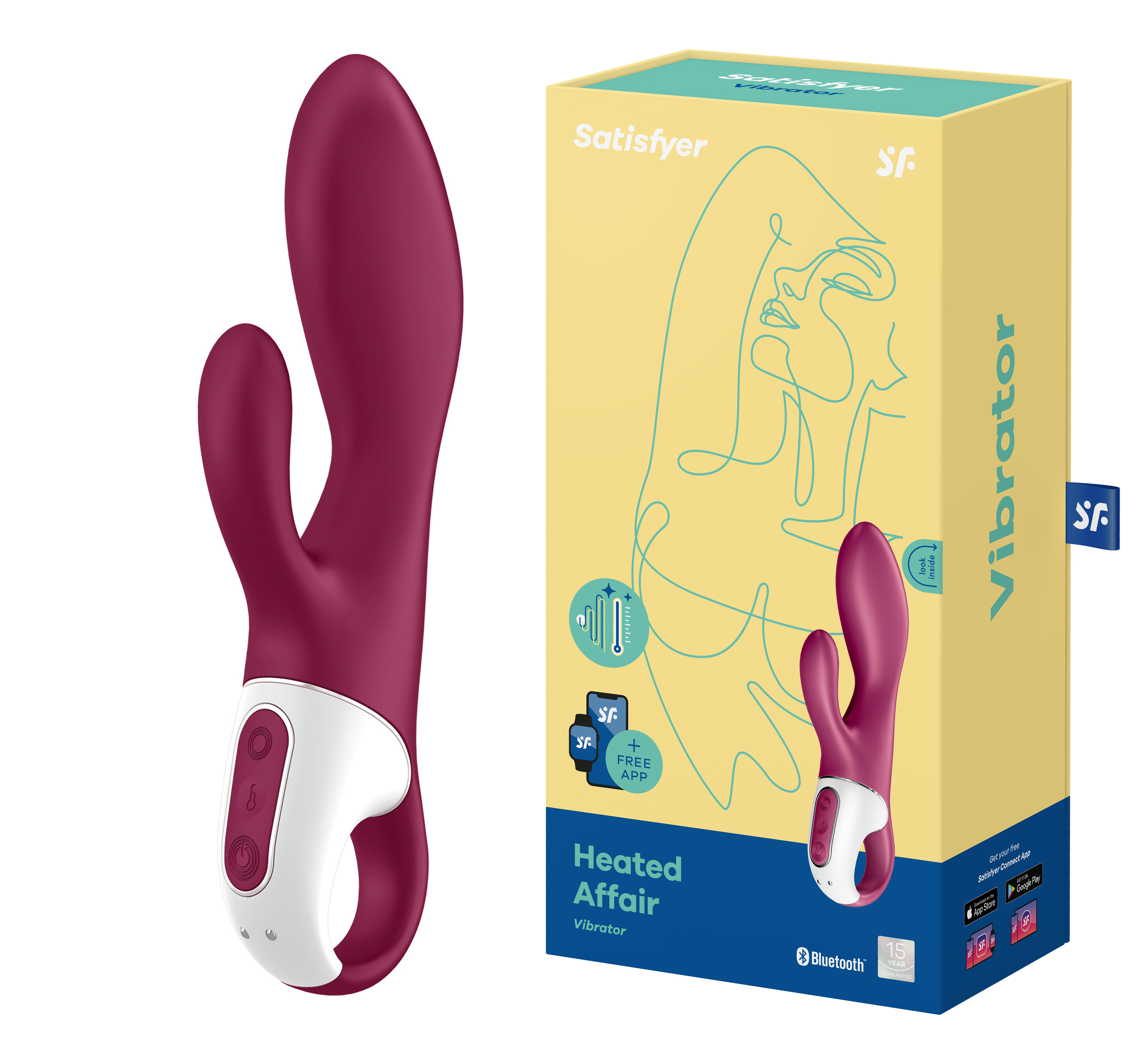 SATISFYER Heated Affair violet