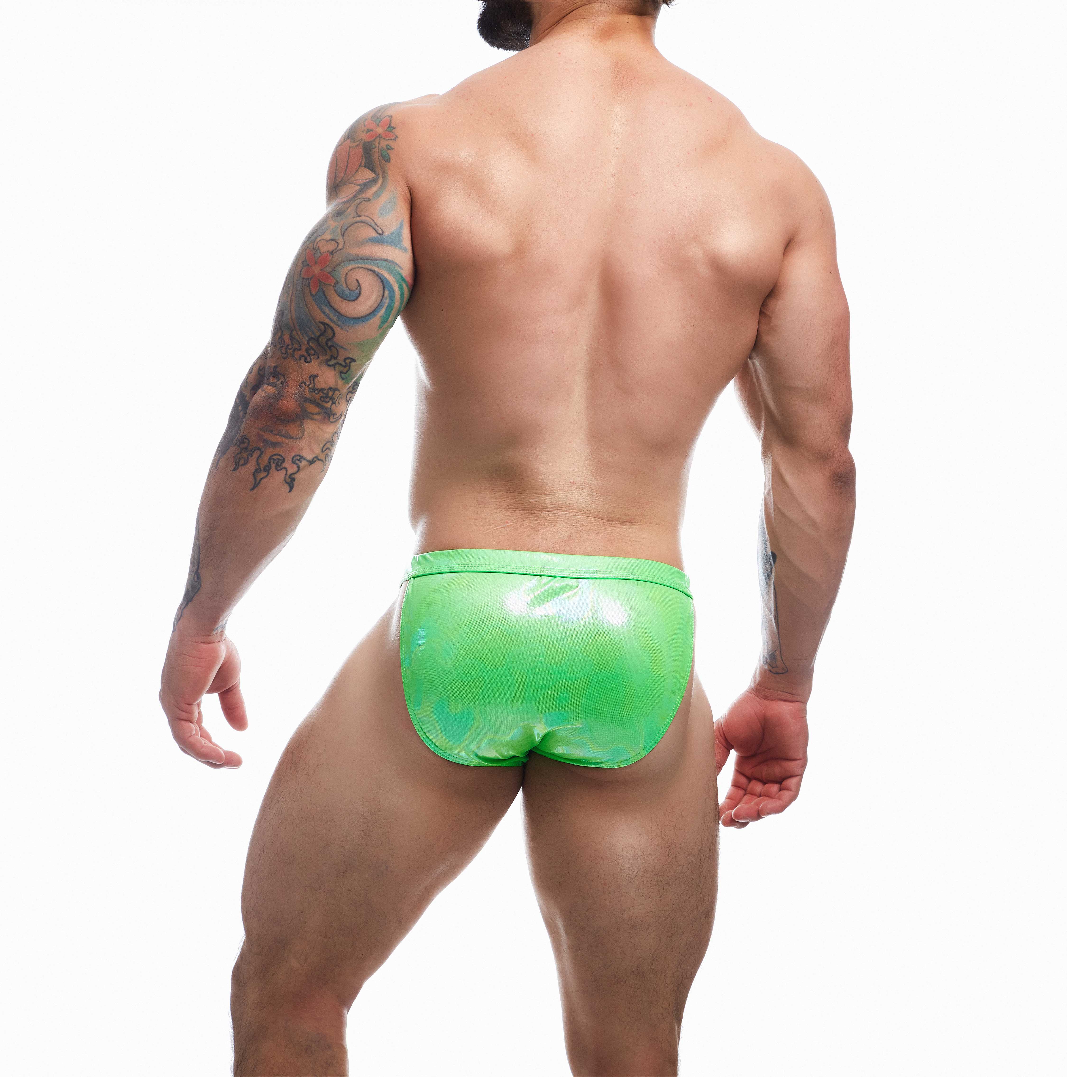 *C4M Emerald Clip Tanga Brief Green M
