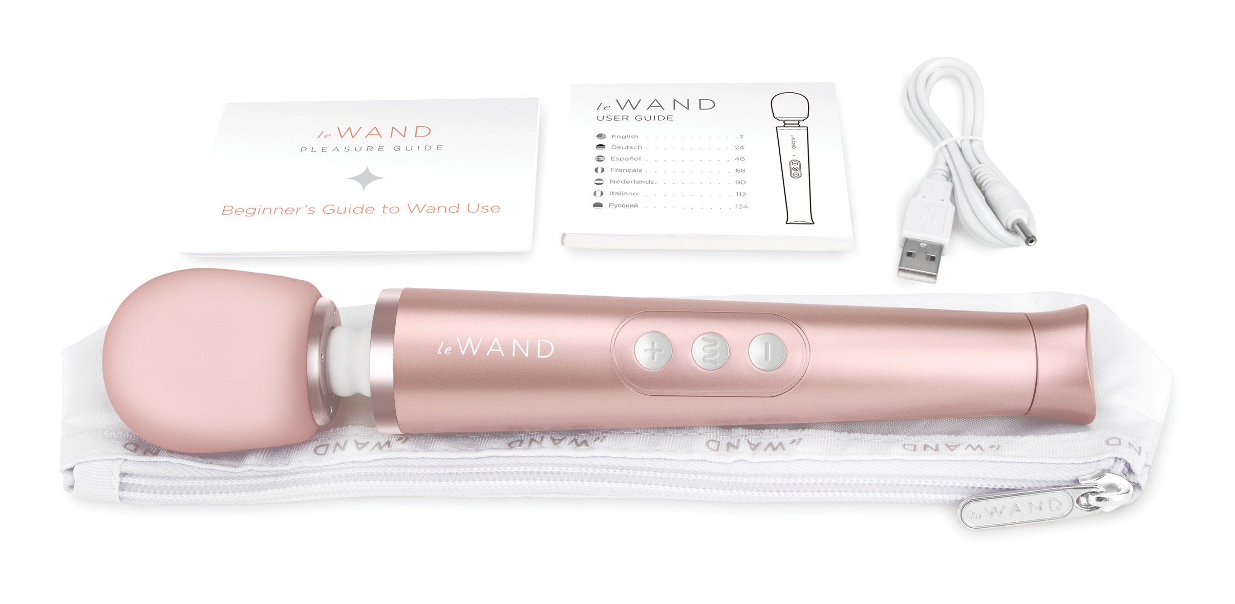 Le Wand Petite Rose Gold rechargeable massager