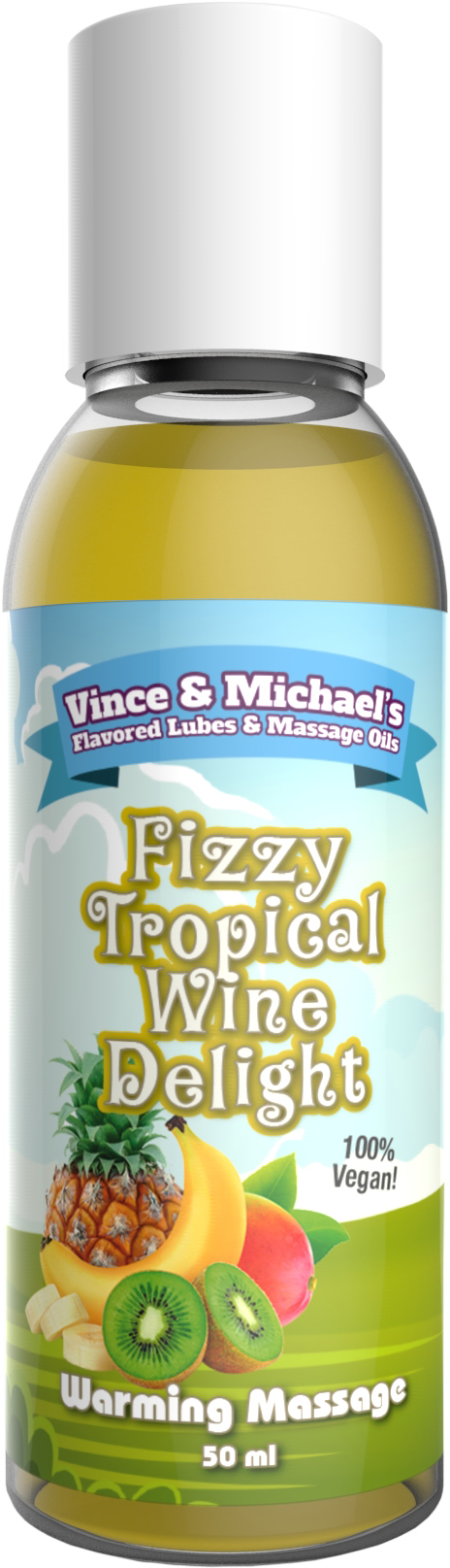 VINCE & MICHAEL's Warming Fizzy Tropical Wine Delight 50ml