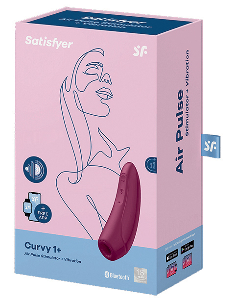 SATISFYER Curvy 1+ rose red