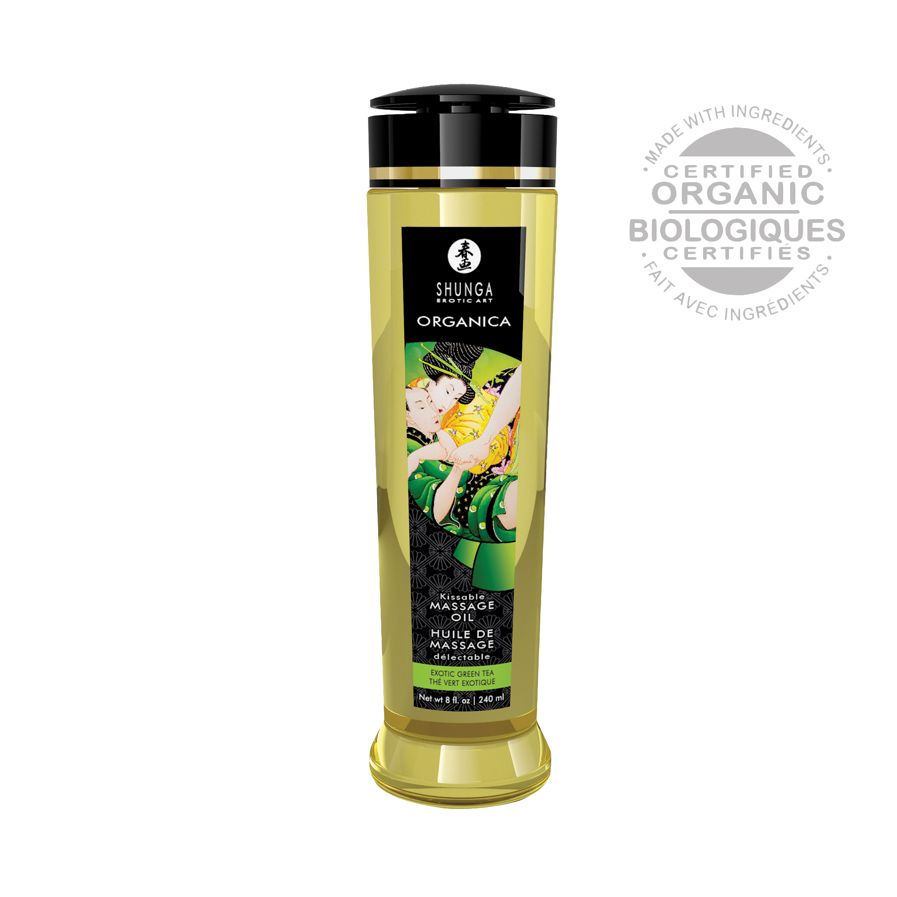 SHUNGA Massage Öl Organica Exotic Green Tea 240ml